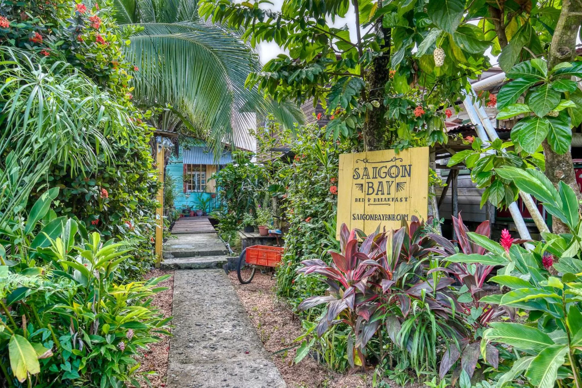 Facade/entrance in Saigon Bay Bed & Breakfast