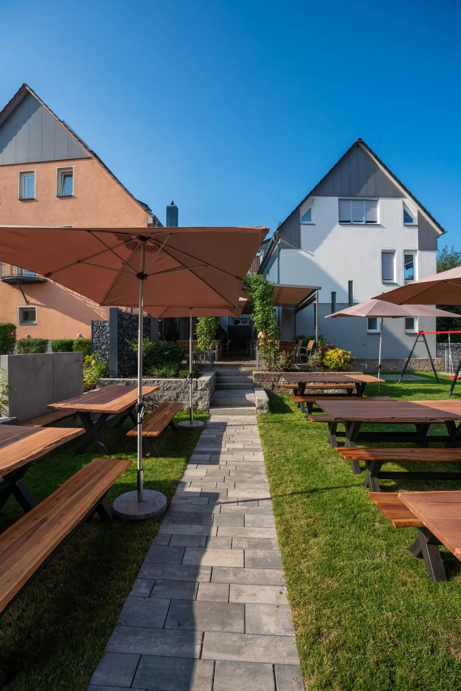 Garden, Property Building in Gasthof Hosbein