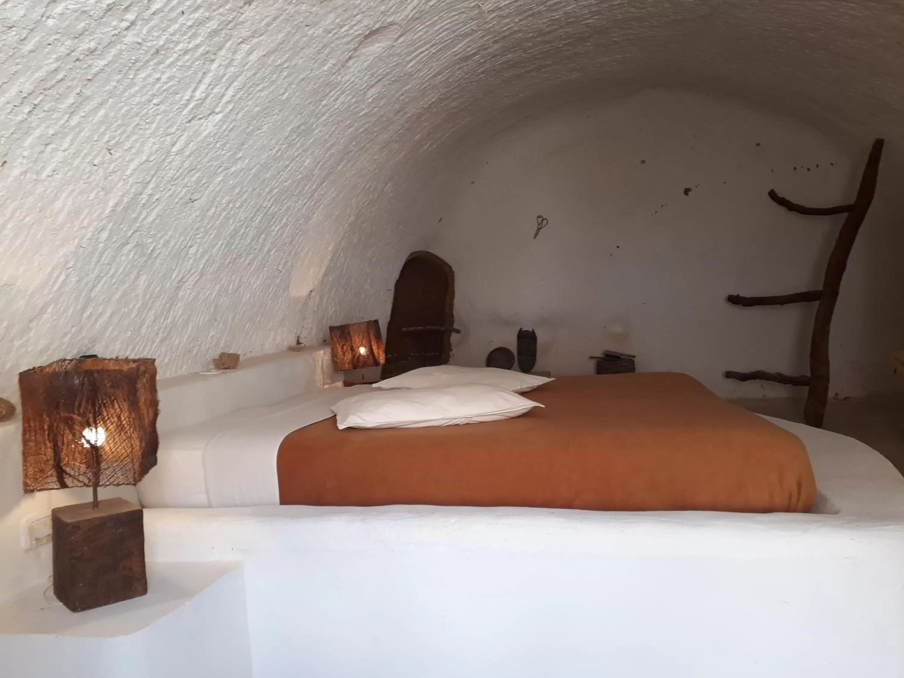 Bed in Au Trait d'Union Tijma Matmata