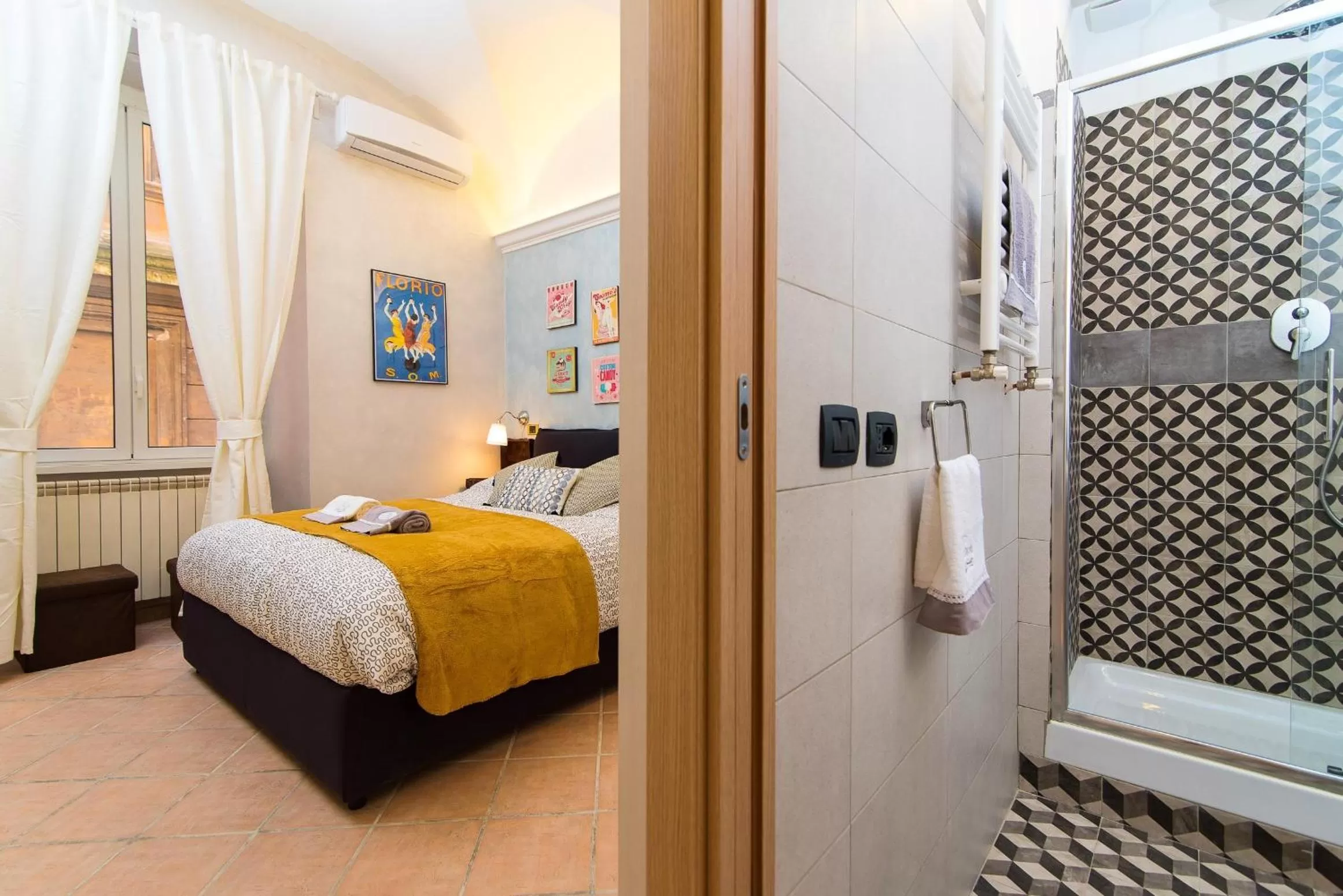 Photo of the whole room, Bed in B&B Arco Di Gallieno