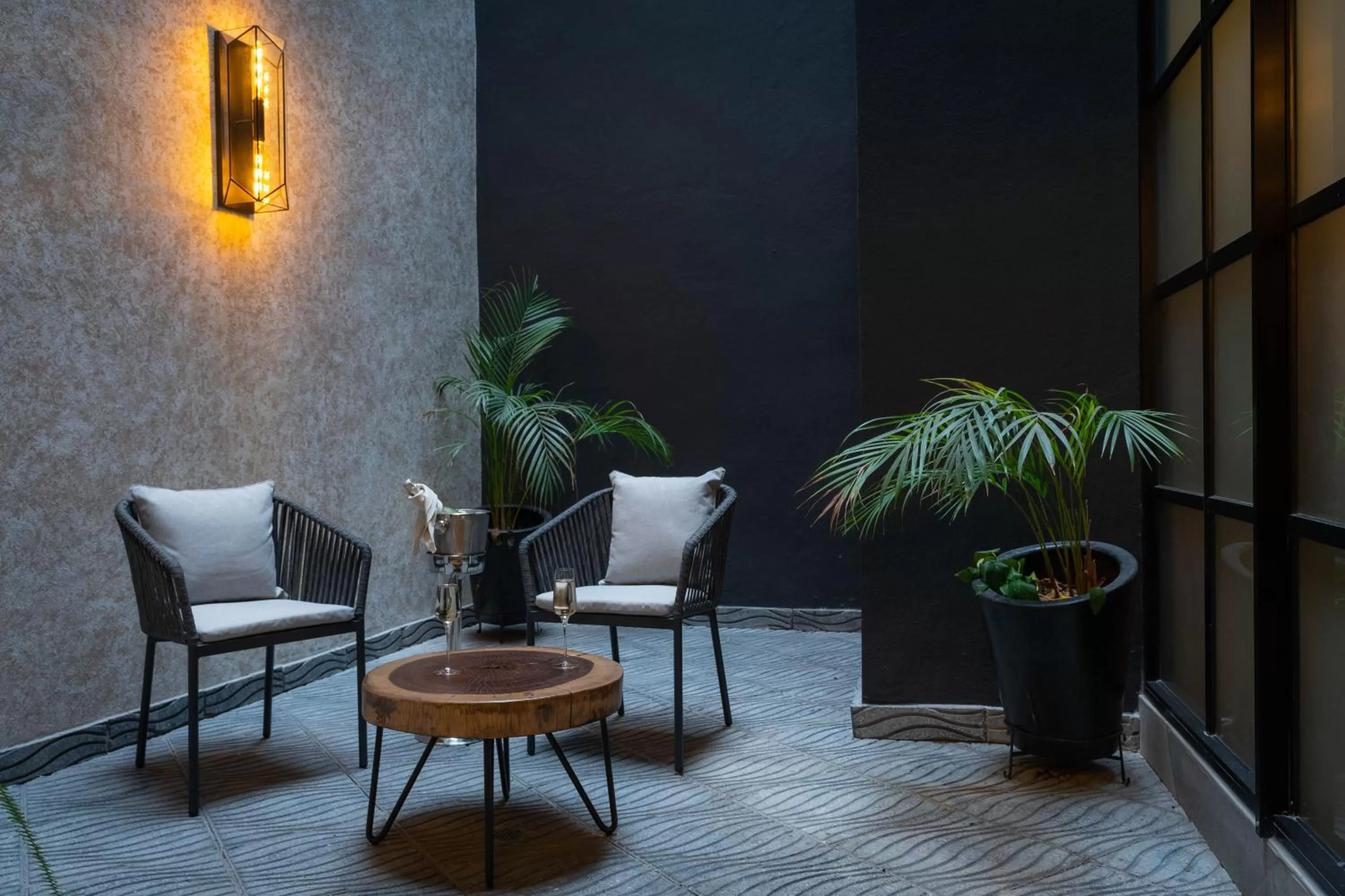 Patio in Hotel Patio Santiago