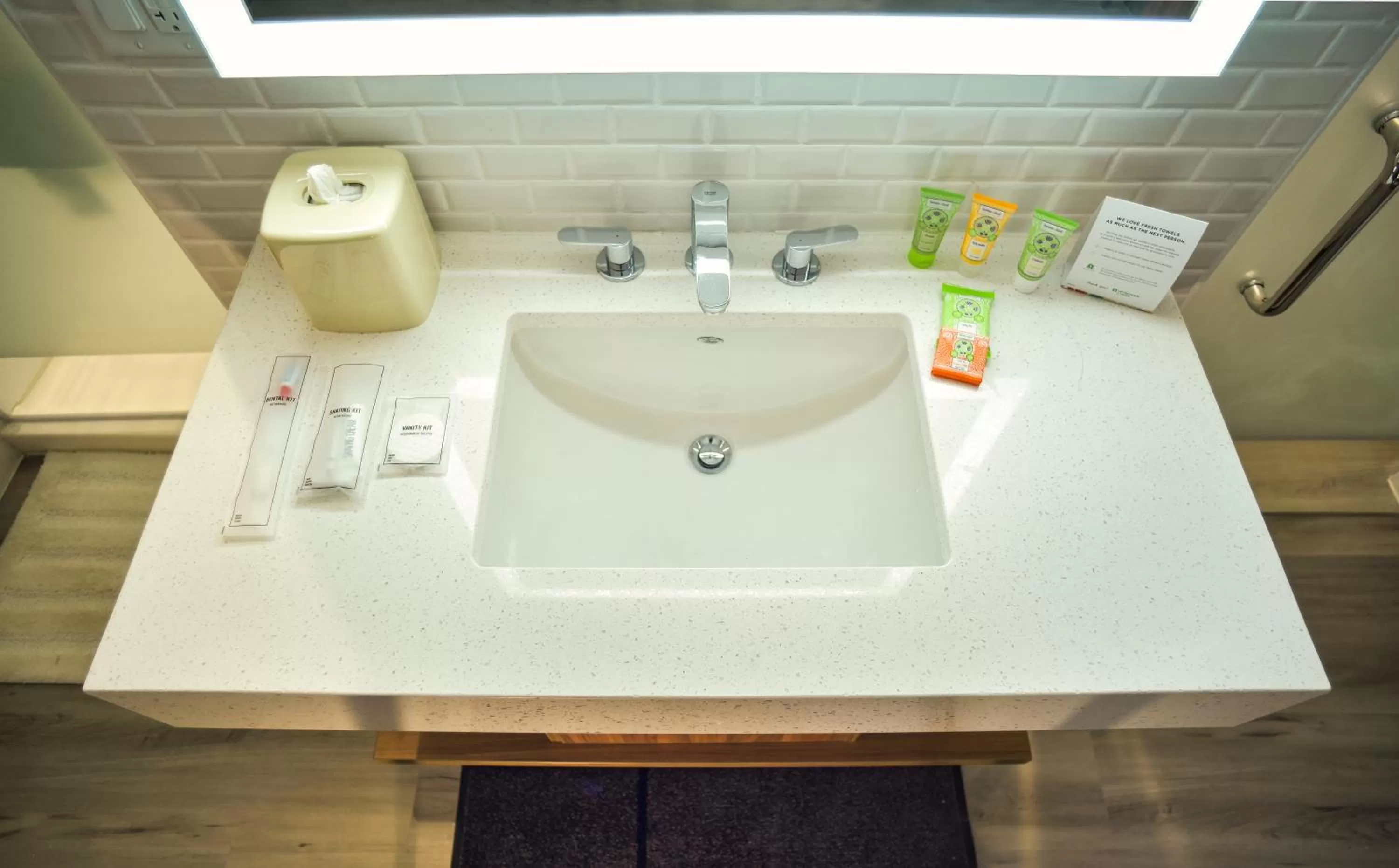 Bathroom in Wyndham Garden North Bergen - Secaucus