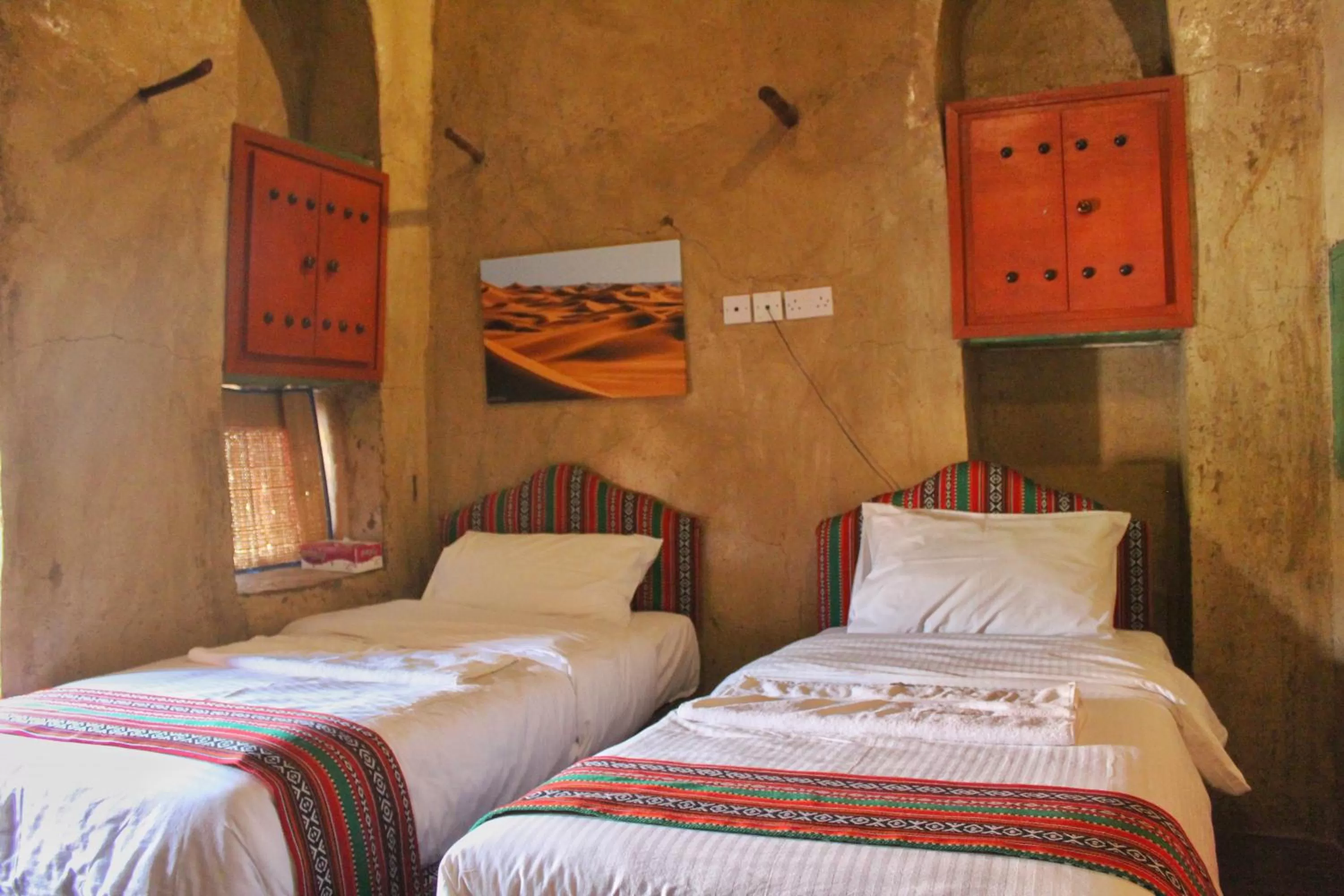 Bed in Nizwa Heritage Inn
