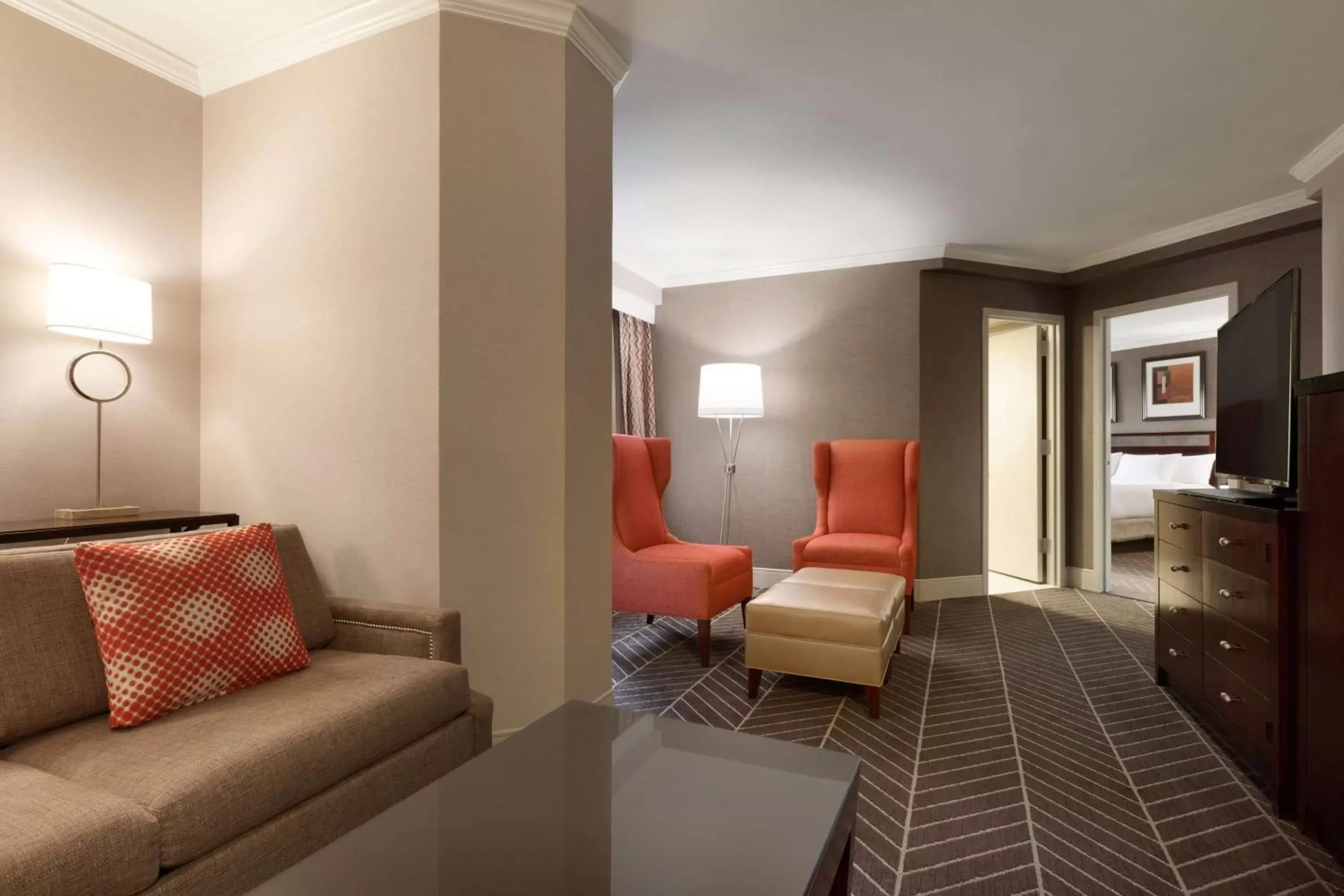 King Suite - Non-Smoking in Hilton Arlington King Suite - Non-Smoking in Hilton Arlington