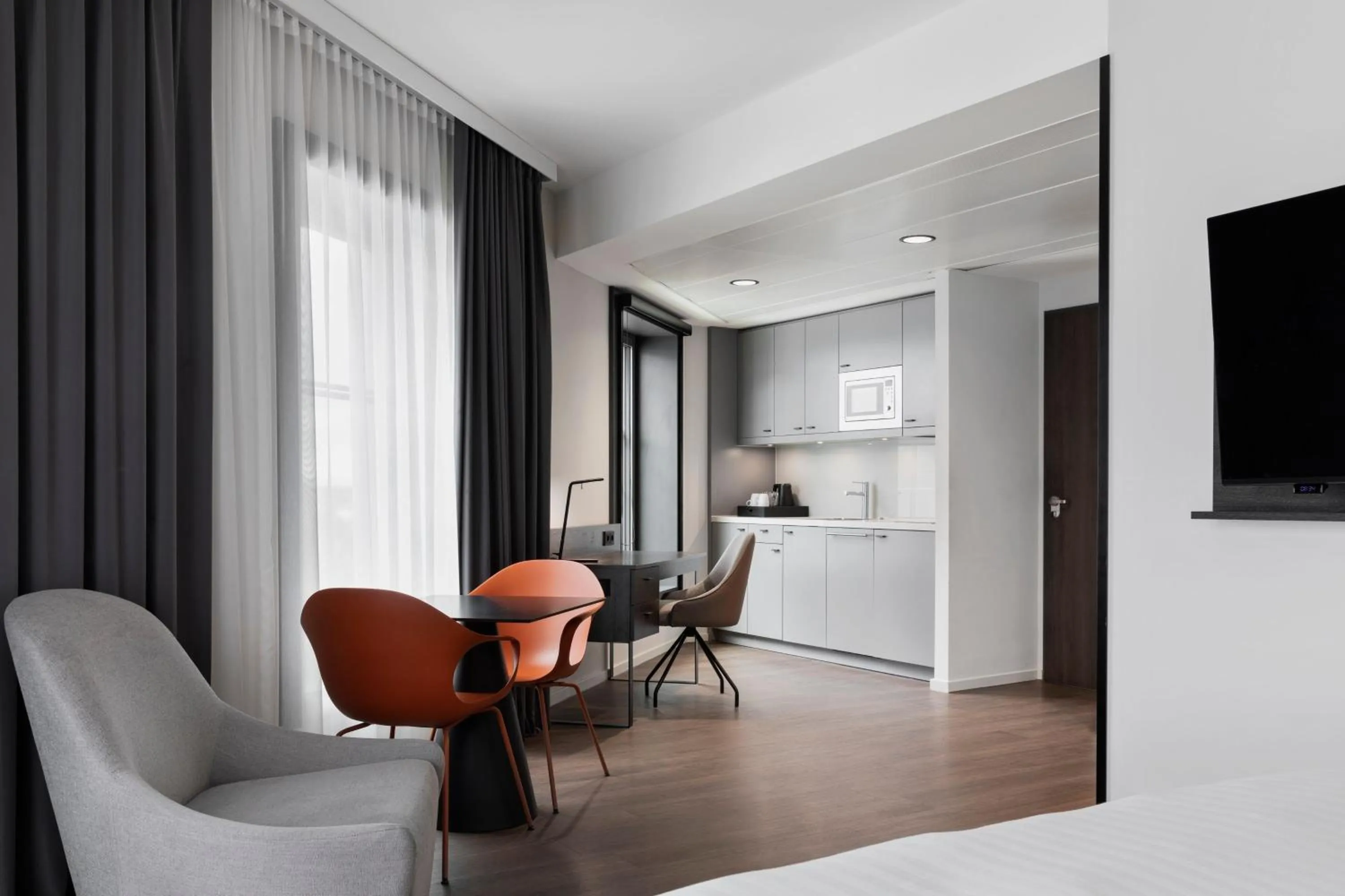 Bedroom in Residence Inn by Marriott Munich Ostbahnhof
