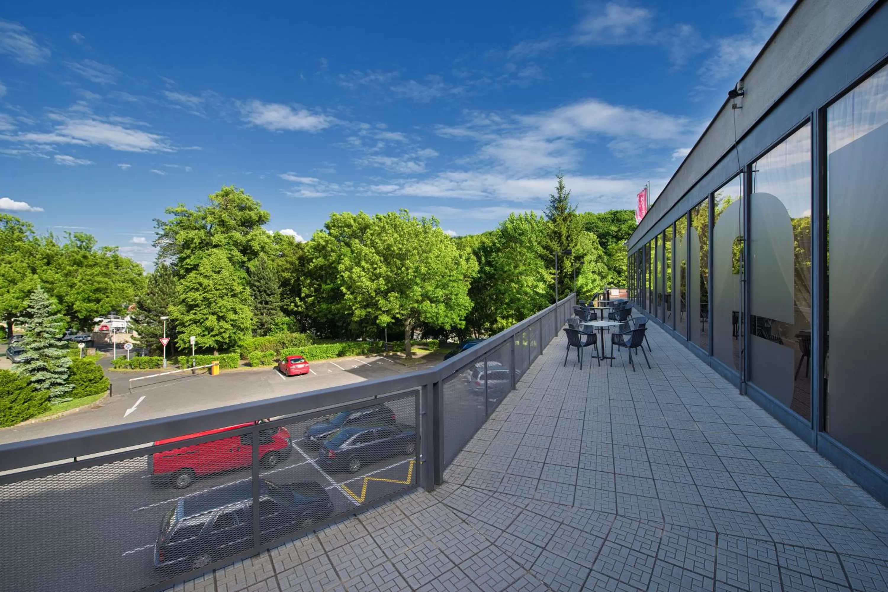 Balcony/Terrace in Hotel Energie