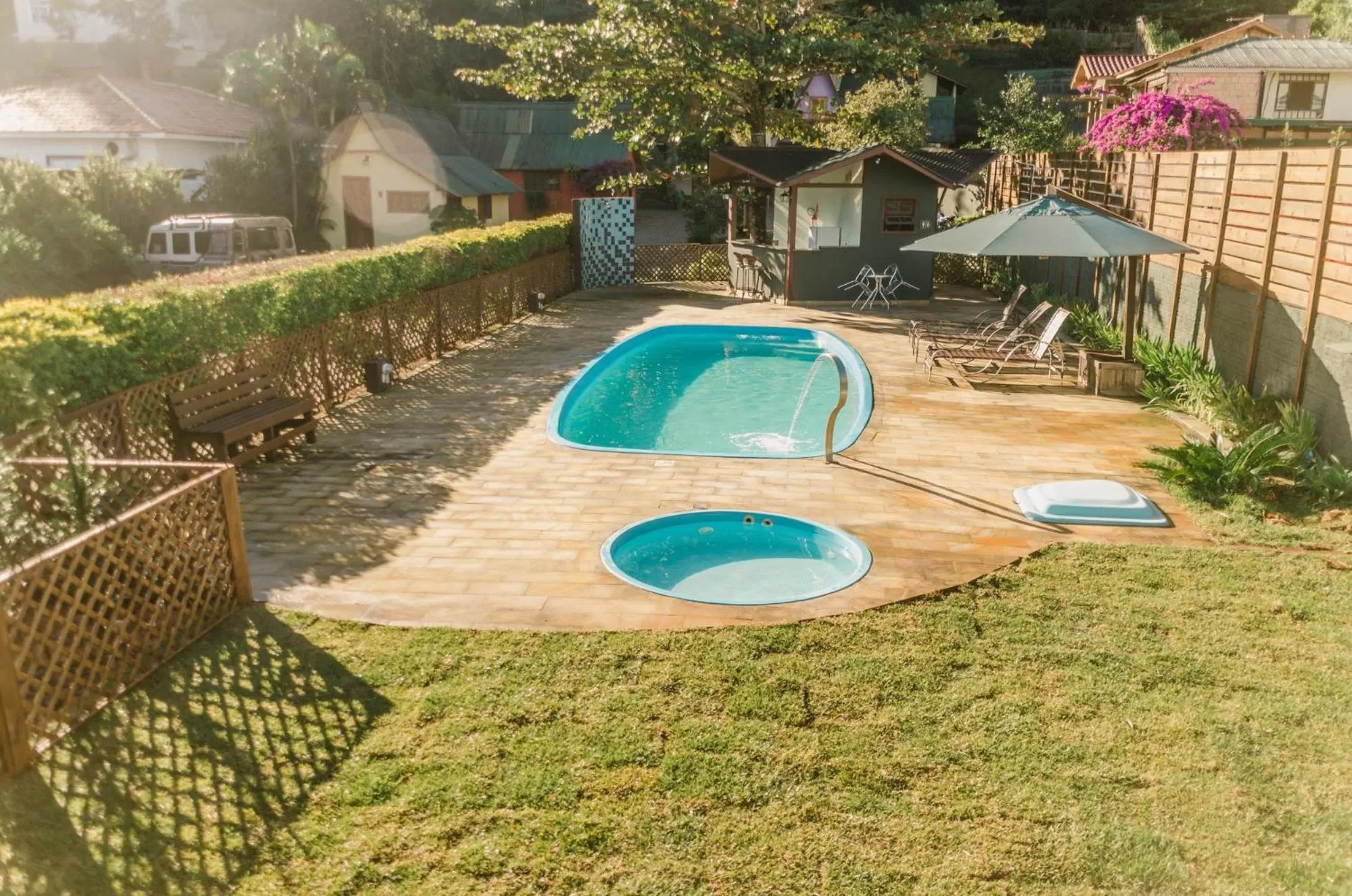 Swimming Pool in Pousada Ilha da Magia