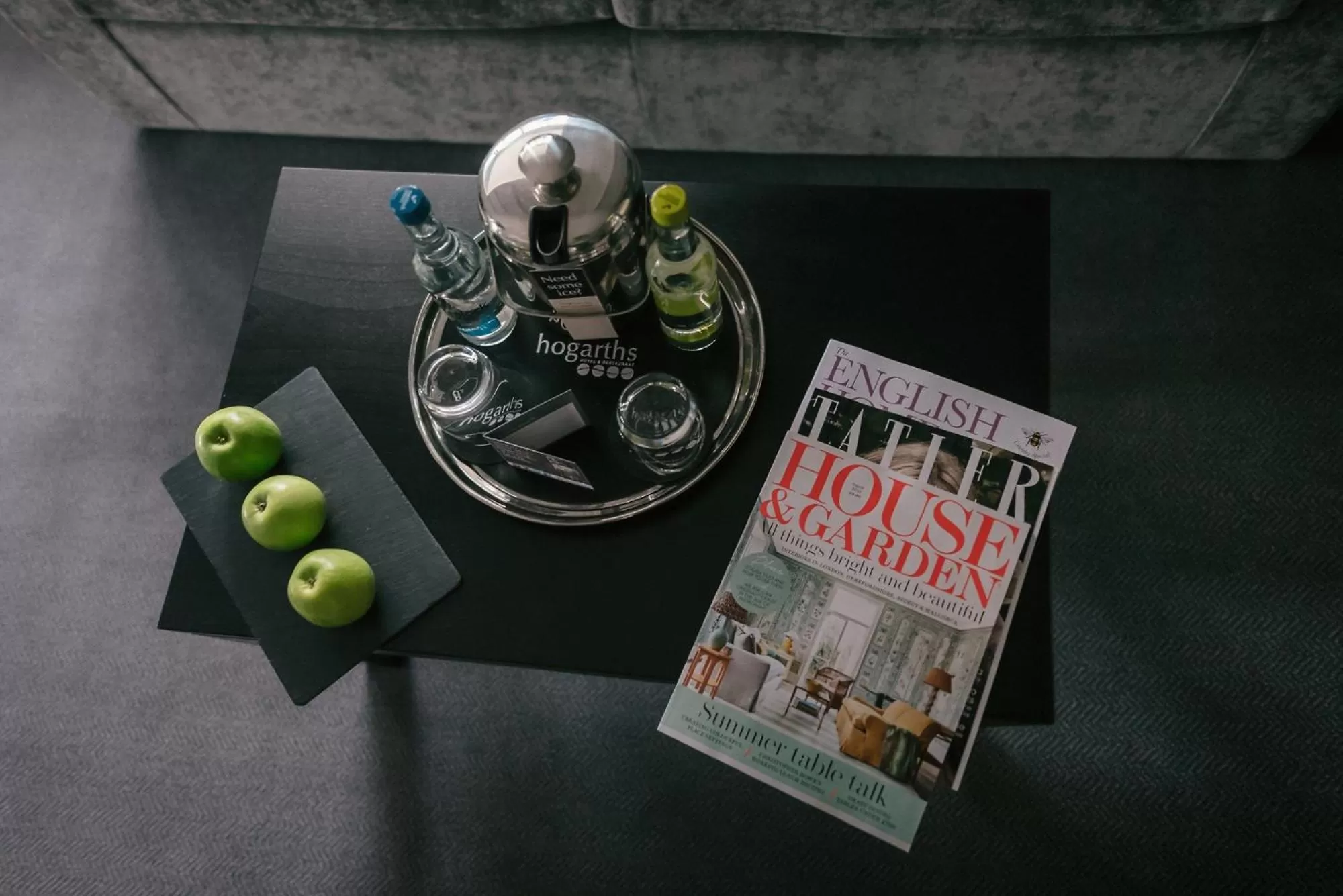 Decorative detail in Hogarths Stone Manor