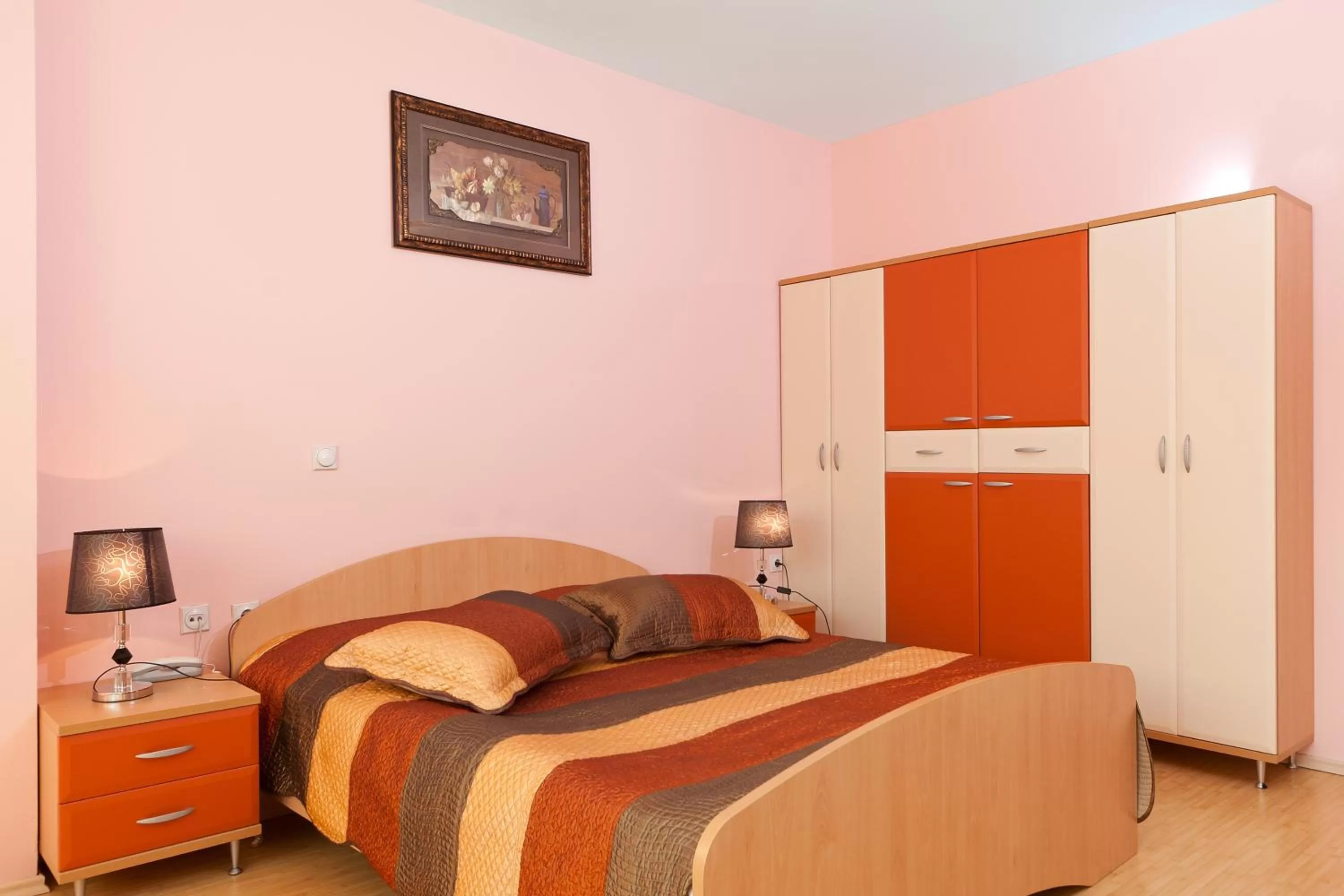 Bed in Hotel Green Center Gili