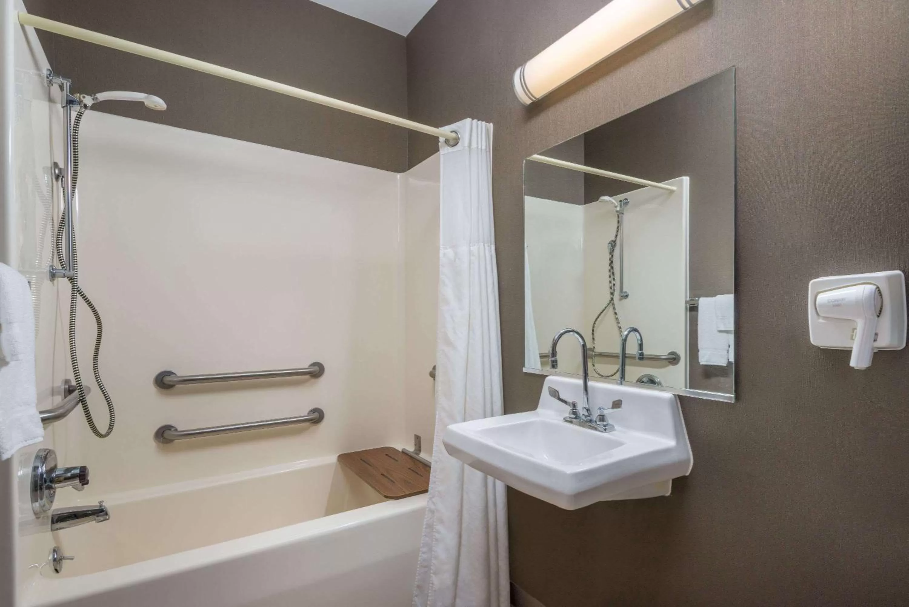 Bathroom in Ramada by Wyndham Catlettsburg Ashland