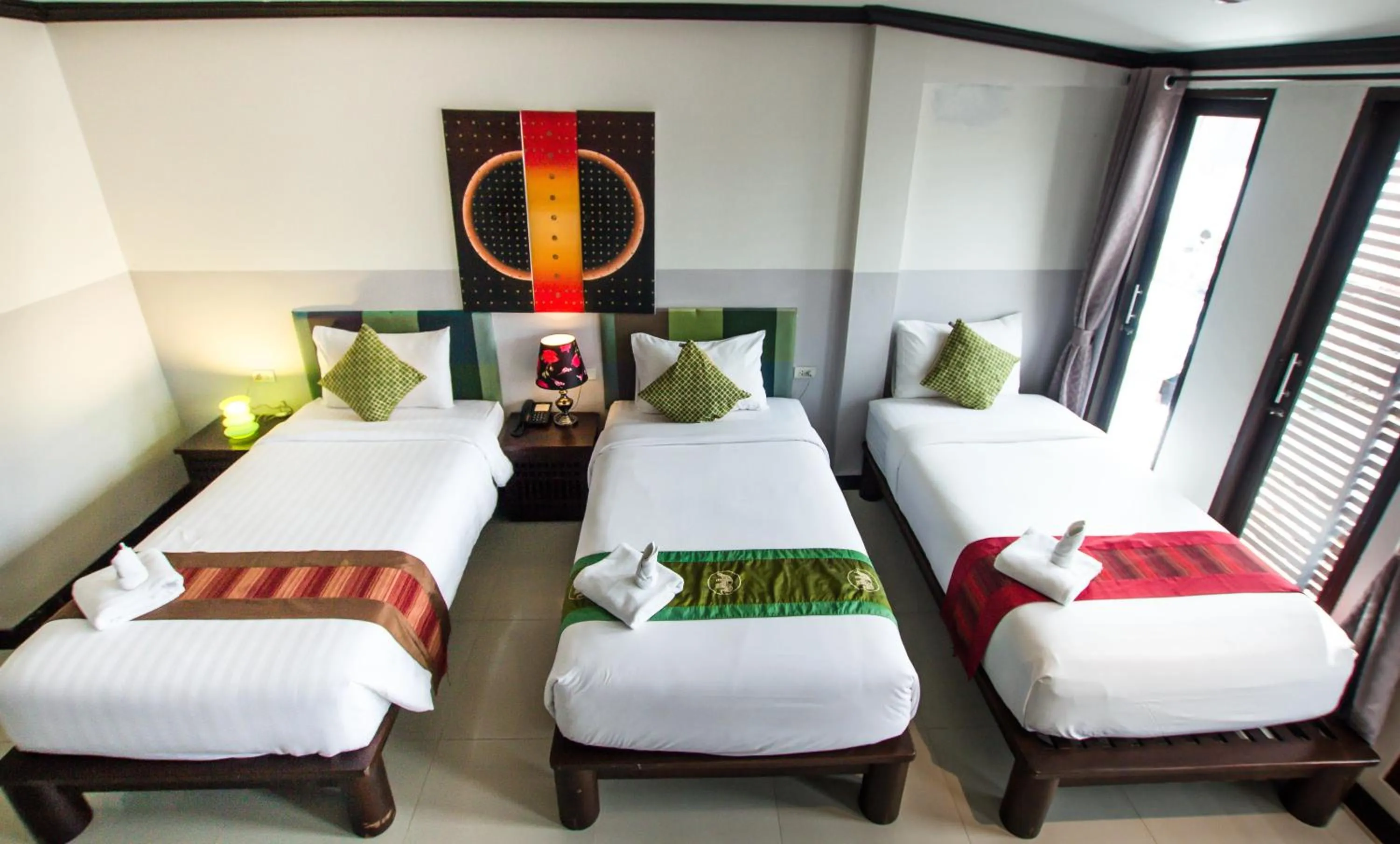 Bedroom, Bed in Queen Boutique Hotel Chaweng