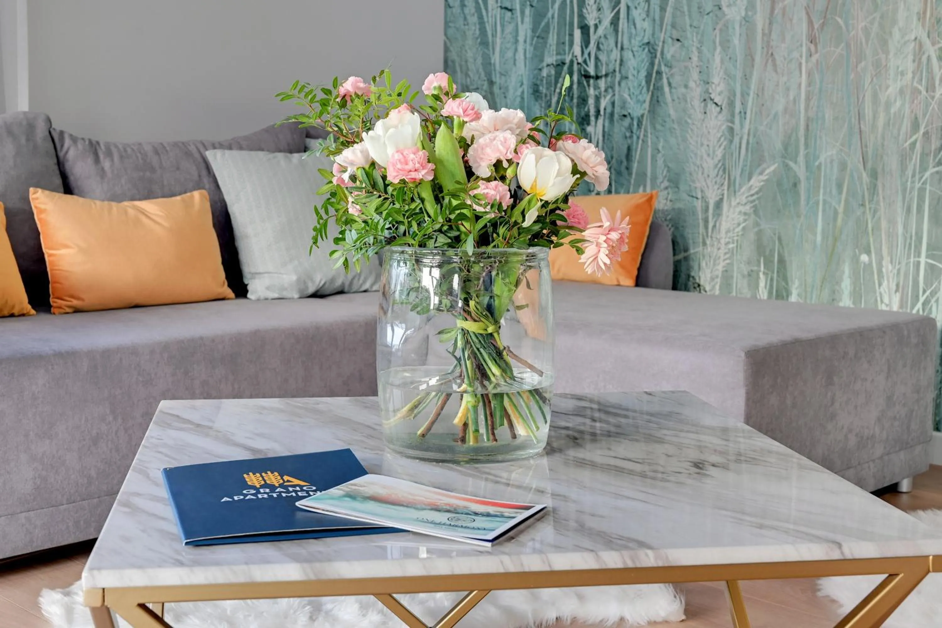 Living room in GRANO APARTMENTS Gdańsk Motława SPA & Wellness