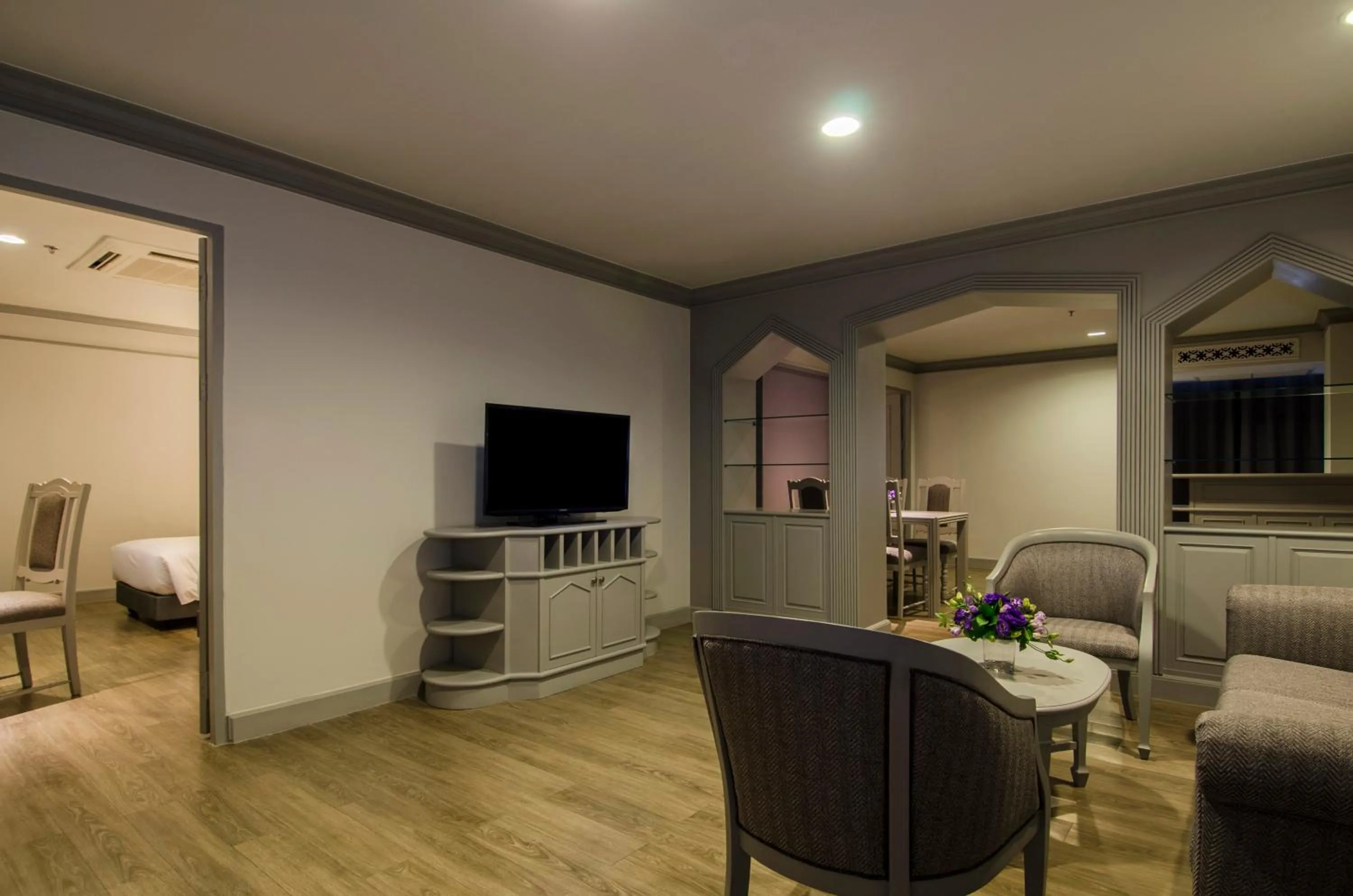 Bed in The Pantip Hotel Ladprao Bangkok