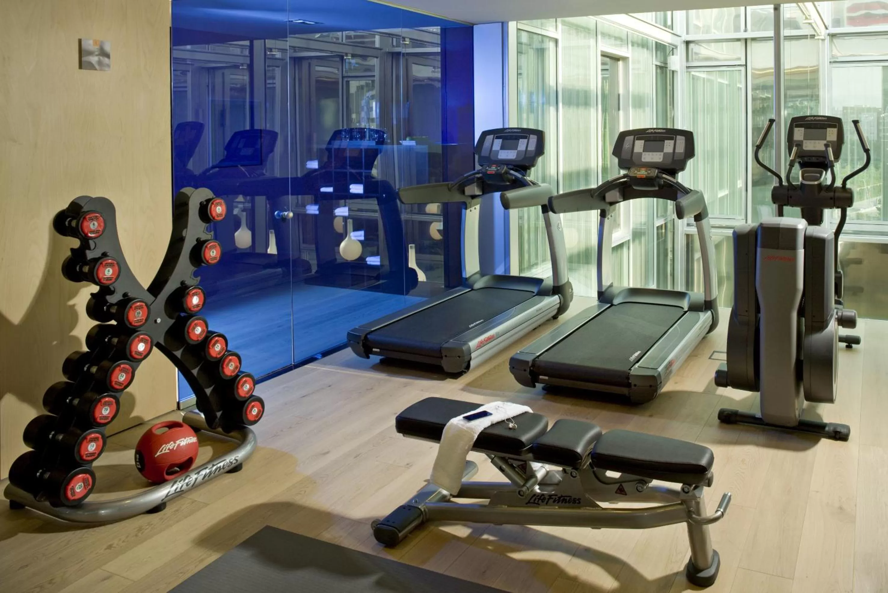 Fitness centre/facilities in Melia Barcelona Sky 4* Sup
