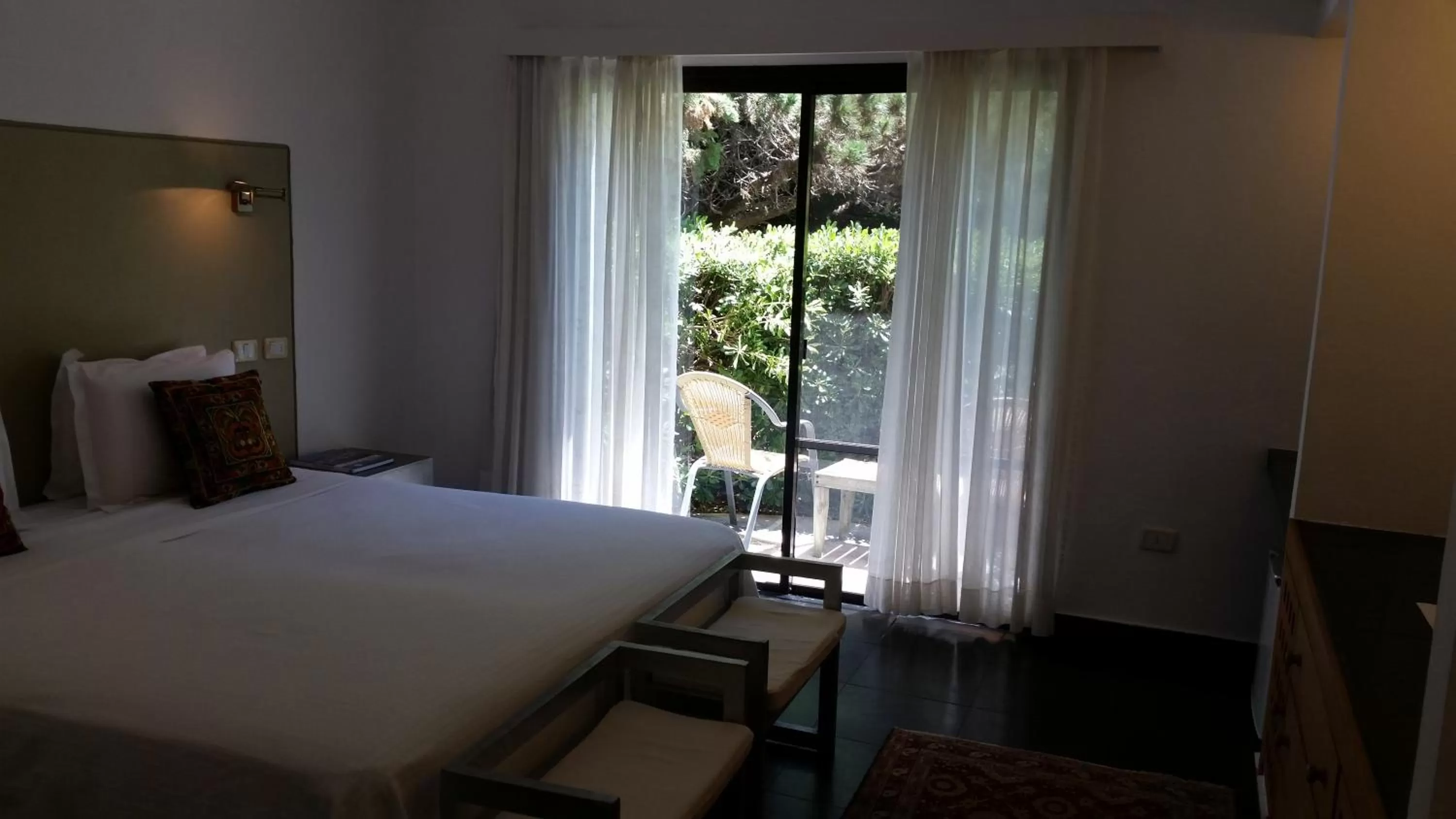 Bed in Posada de los Pajaros