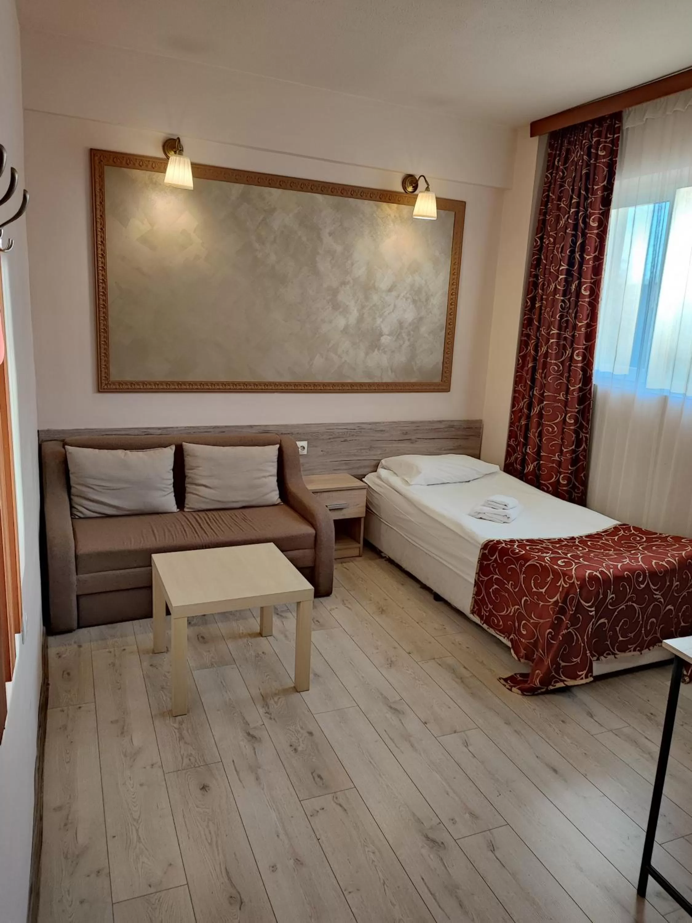 Photo of the whole room, Bed in Hotel Akord - Free Parking & Metro Access