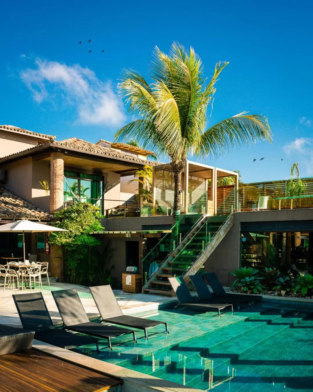 Swimming pool, Property Building in Bravo Pousada Design