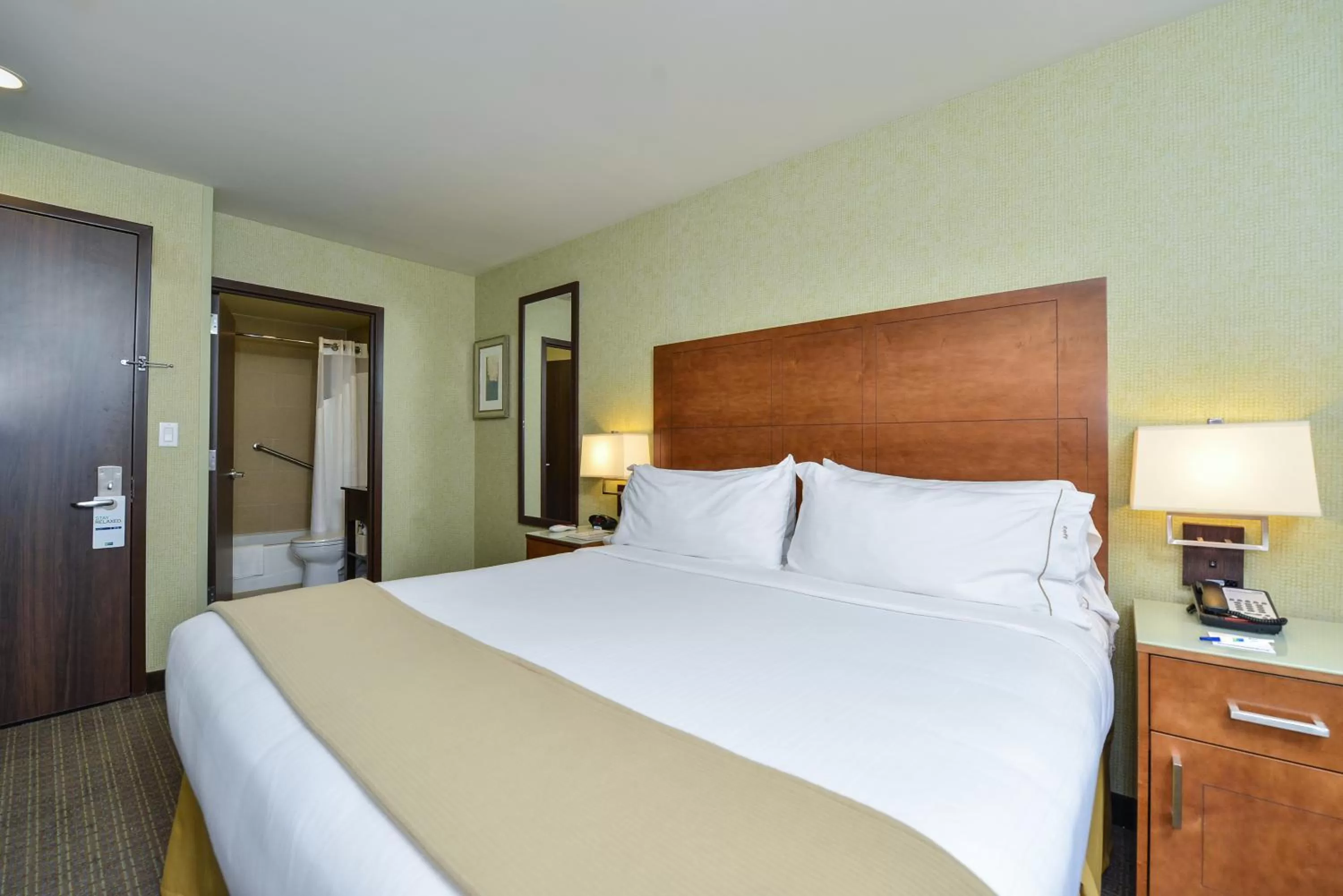 Bedroom, Bed in Holiday Inn Express Manhattan Midtown West by IHG