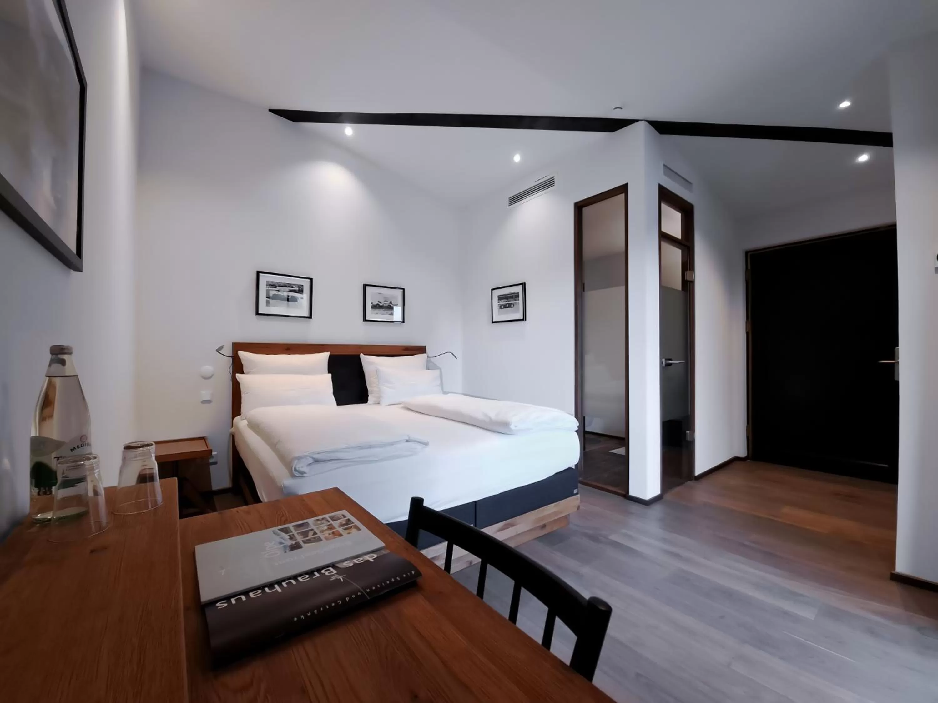 Bed in MotelplusHotel BiggeSeeFront