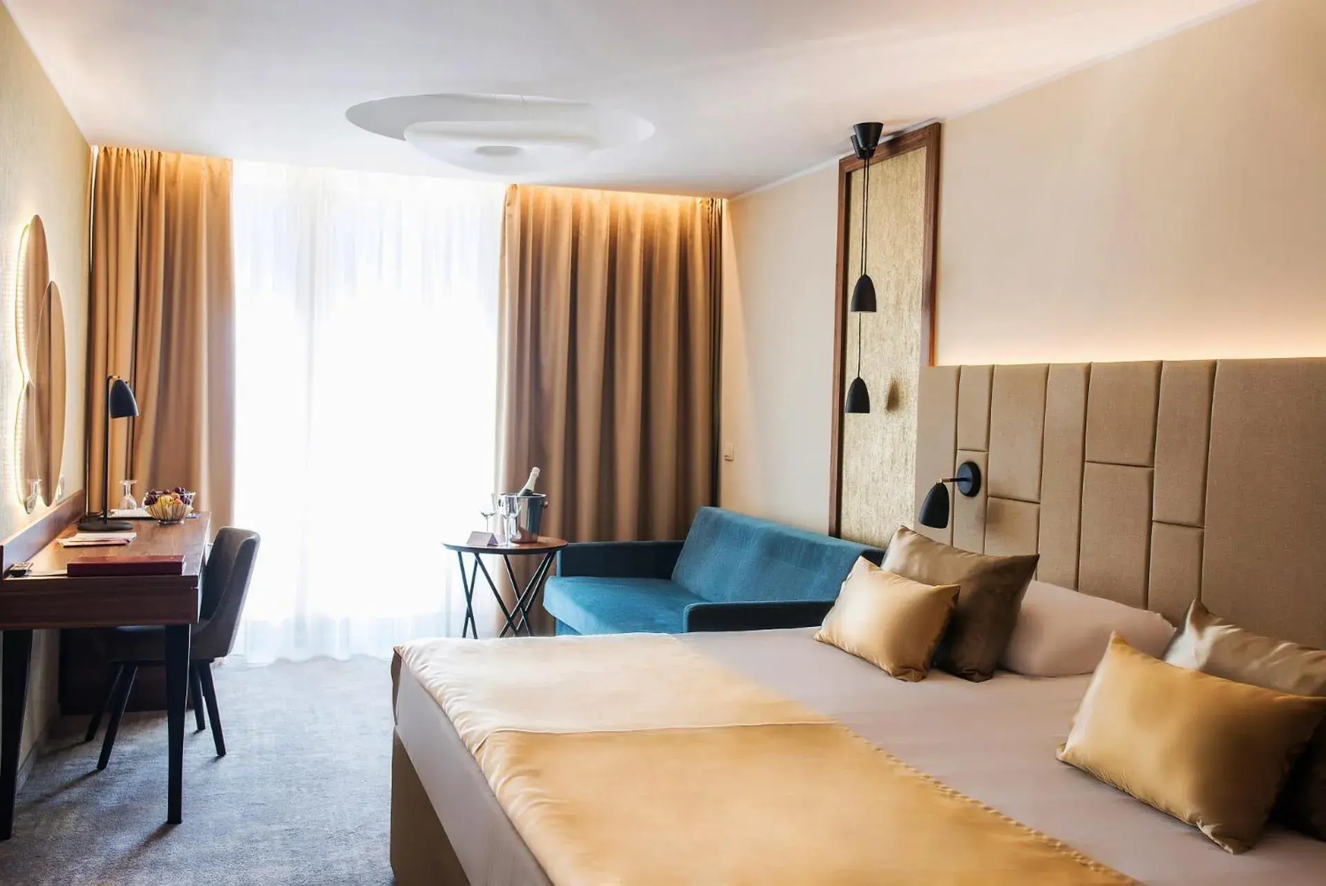 Superior Double Room with Balcony and Sea View in Grand Hotel Bernardin Superior Double Room with Balcony and Sea View in Grand Hotel Bernardin