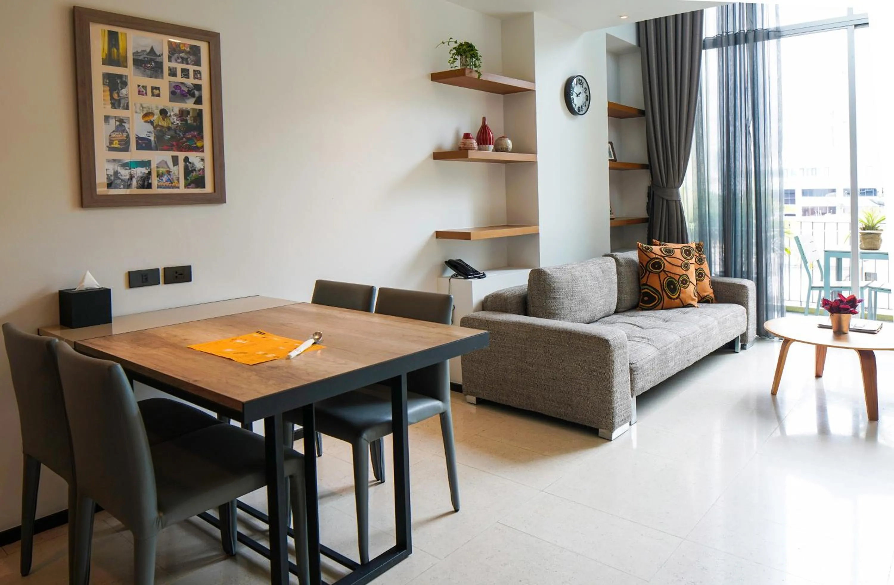 Living room in LiT BANGKOK Residence