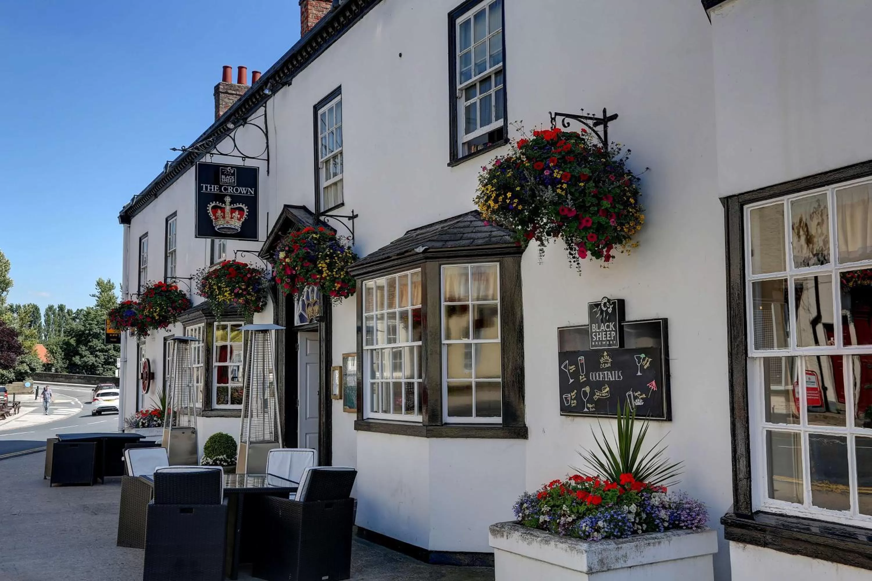 Property building in The Crown Hotel, Boroughbridge, North Yorkshire - The Coaching Inn Group