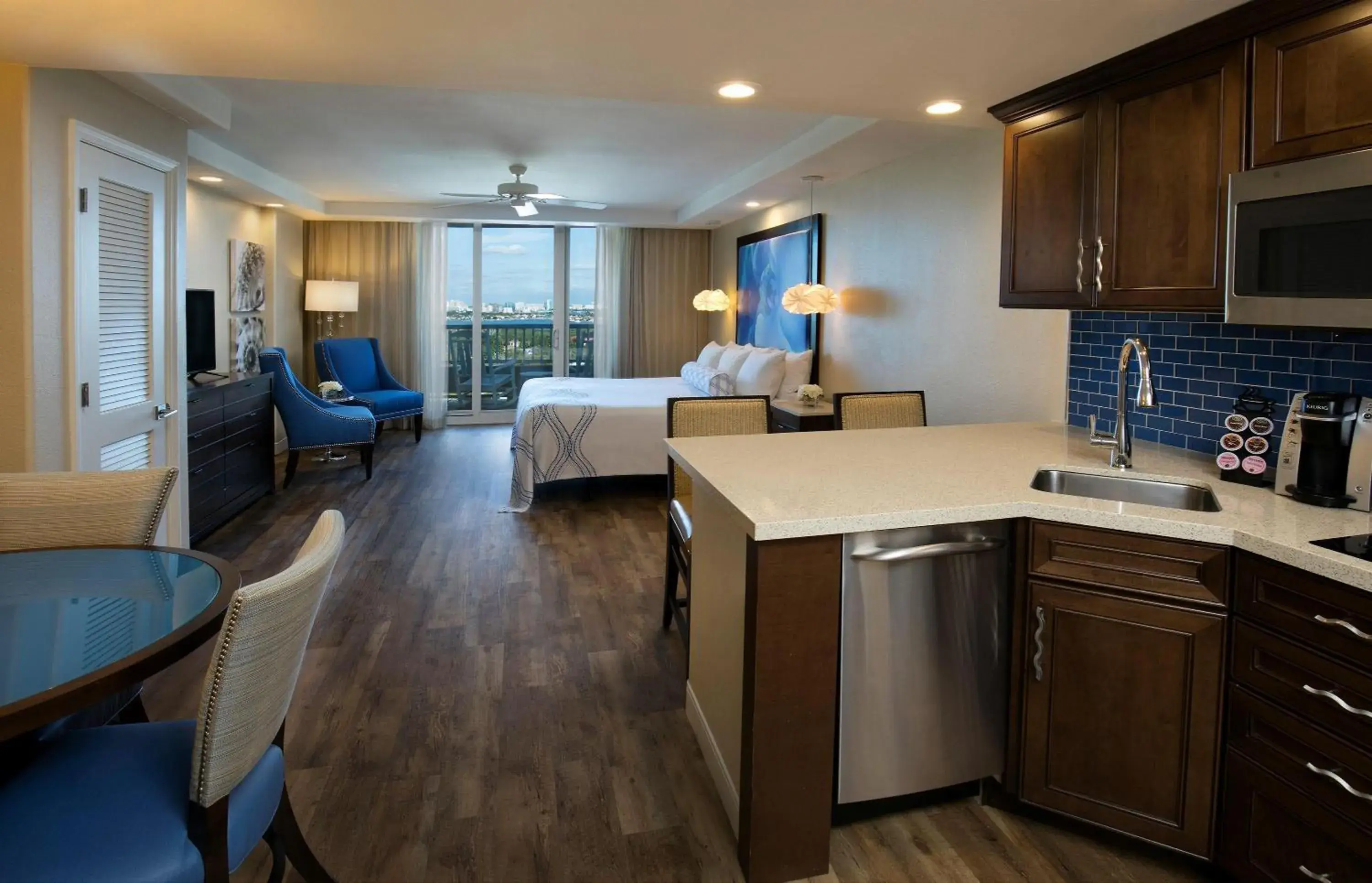 Mobility Accessible Traditional King Guest Room in Lido Beach Resort - Sarasota Mobility Accessible Traditional King Guest Room in Lido Beach Resort - Sarasota