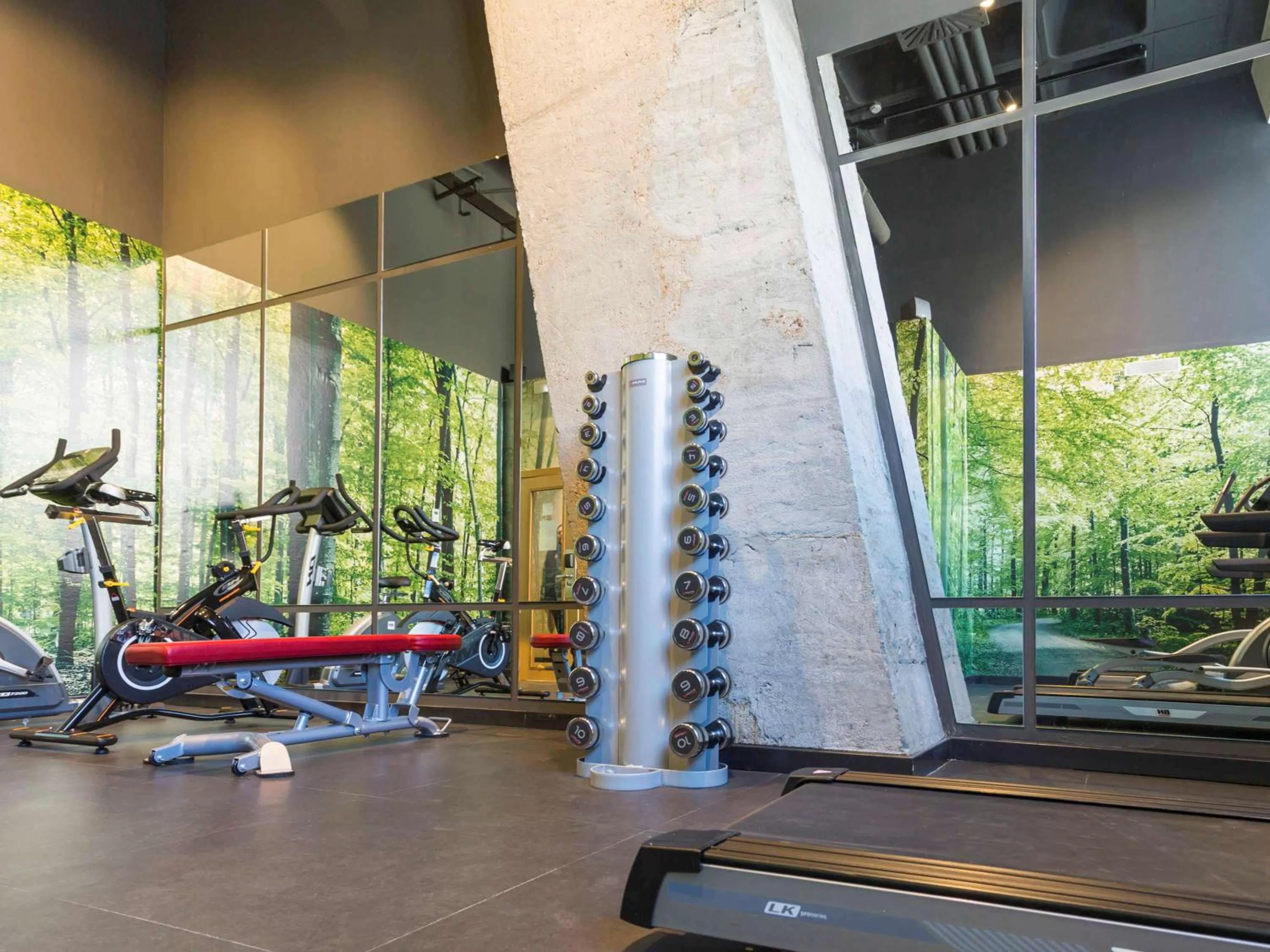 On site in Novotel Sevilla