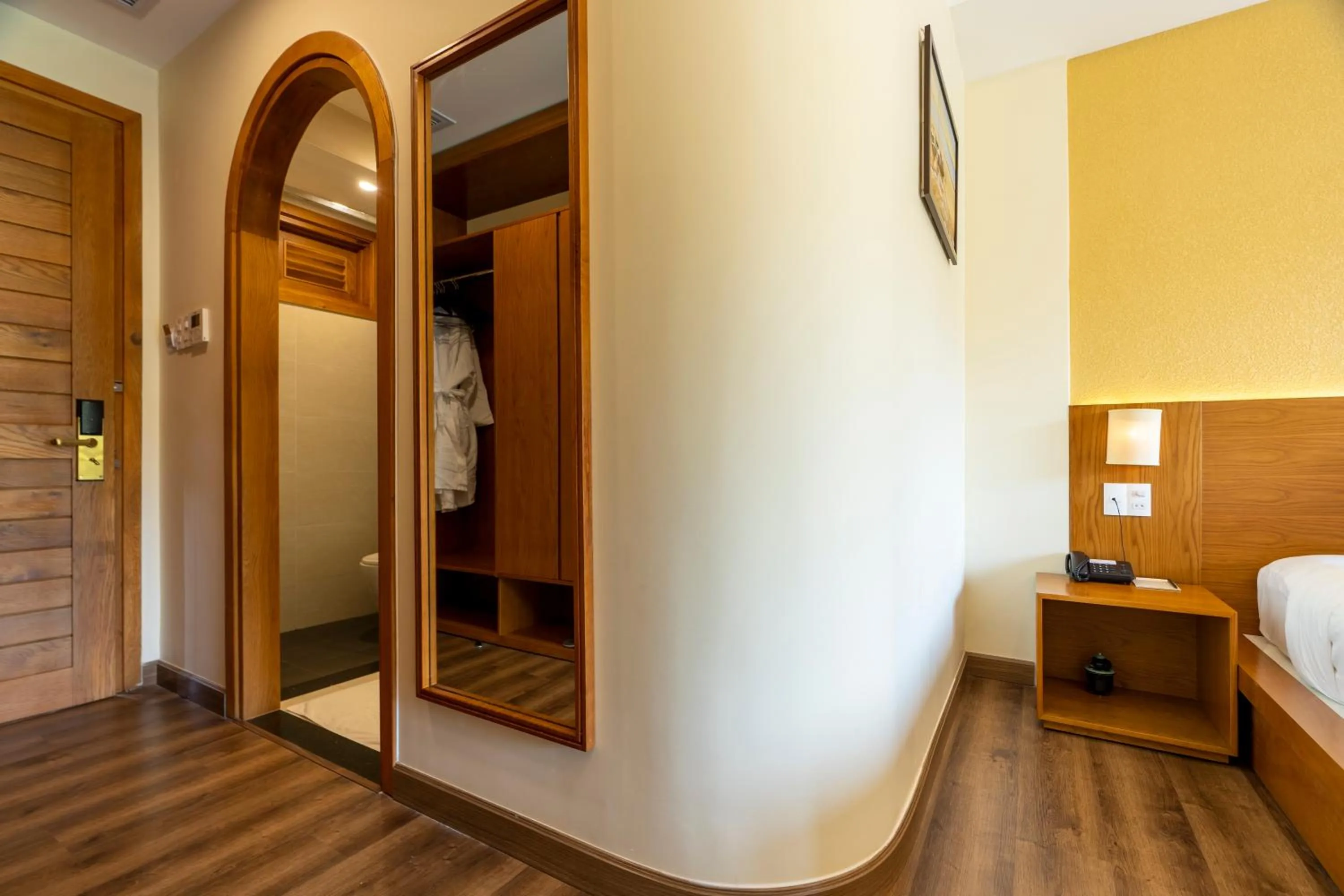 Bedroom, Bed in Aroma Beach Resort and Spa