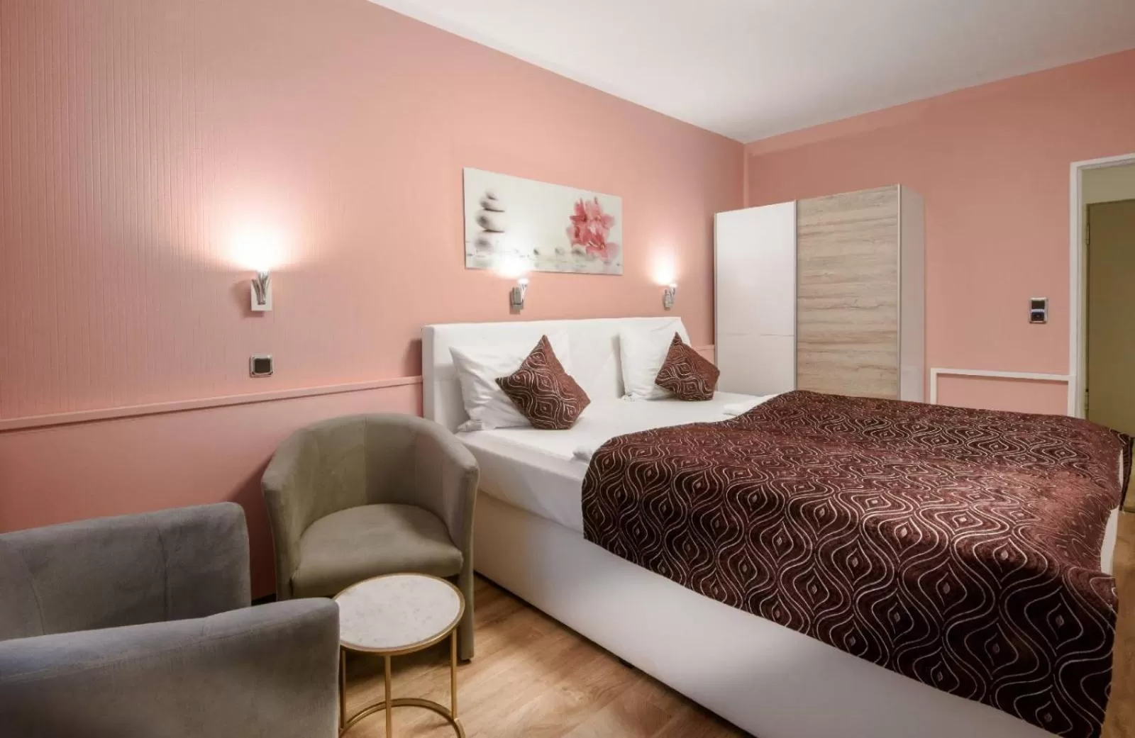 Bed in Hotel Rivoli Charme