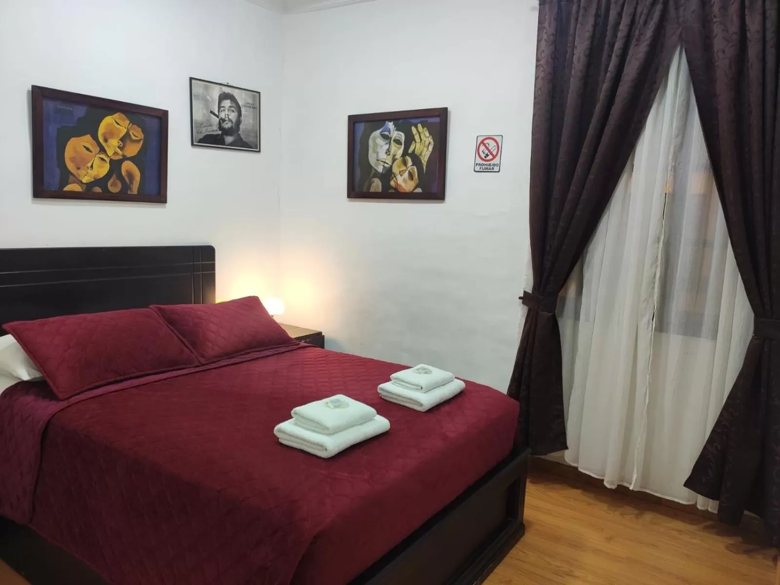 Bed in Hotel el Che No apto para corruptos