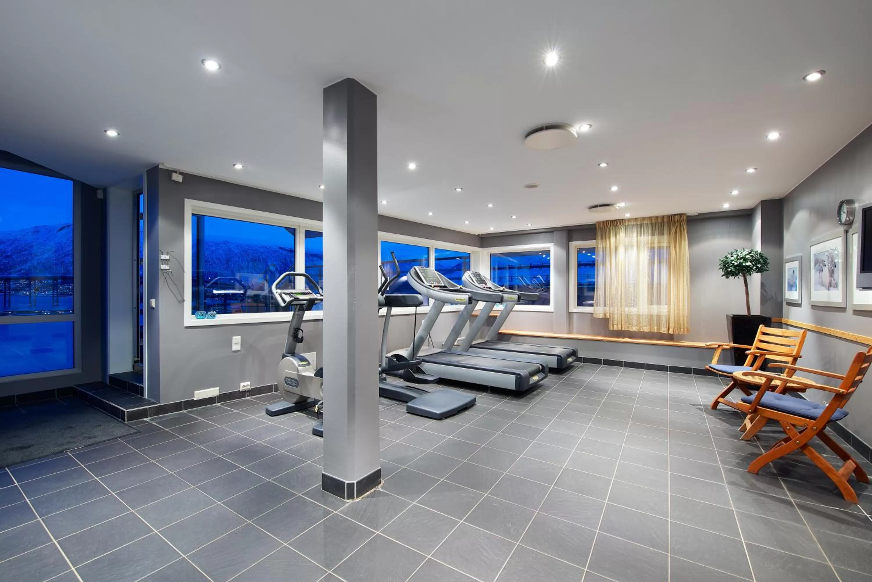 Fitness centre/facilities in Home Hotel Aurora