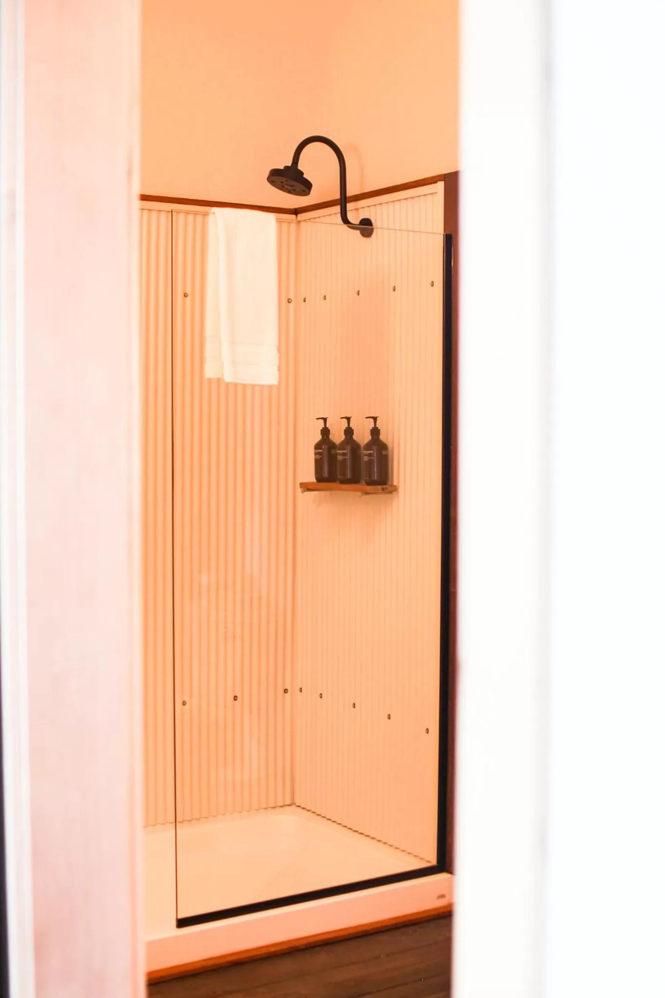 Shower in Bowline Hotel