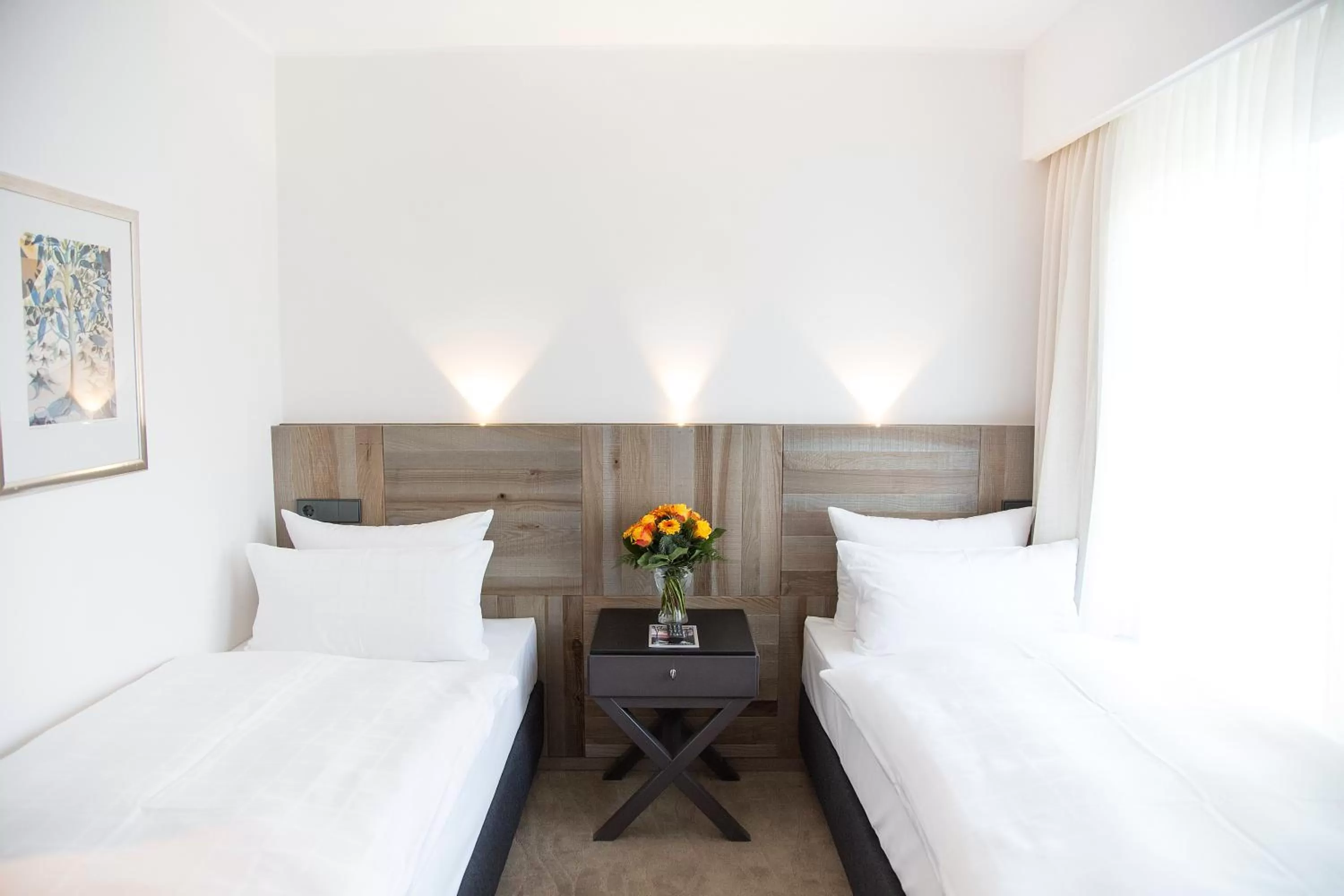 Bed in Hotel Jagdhaus Wiese