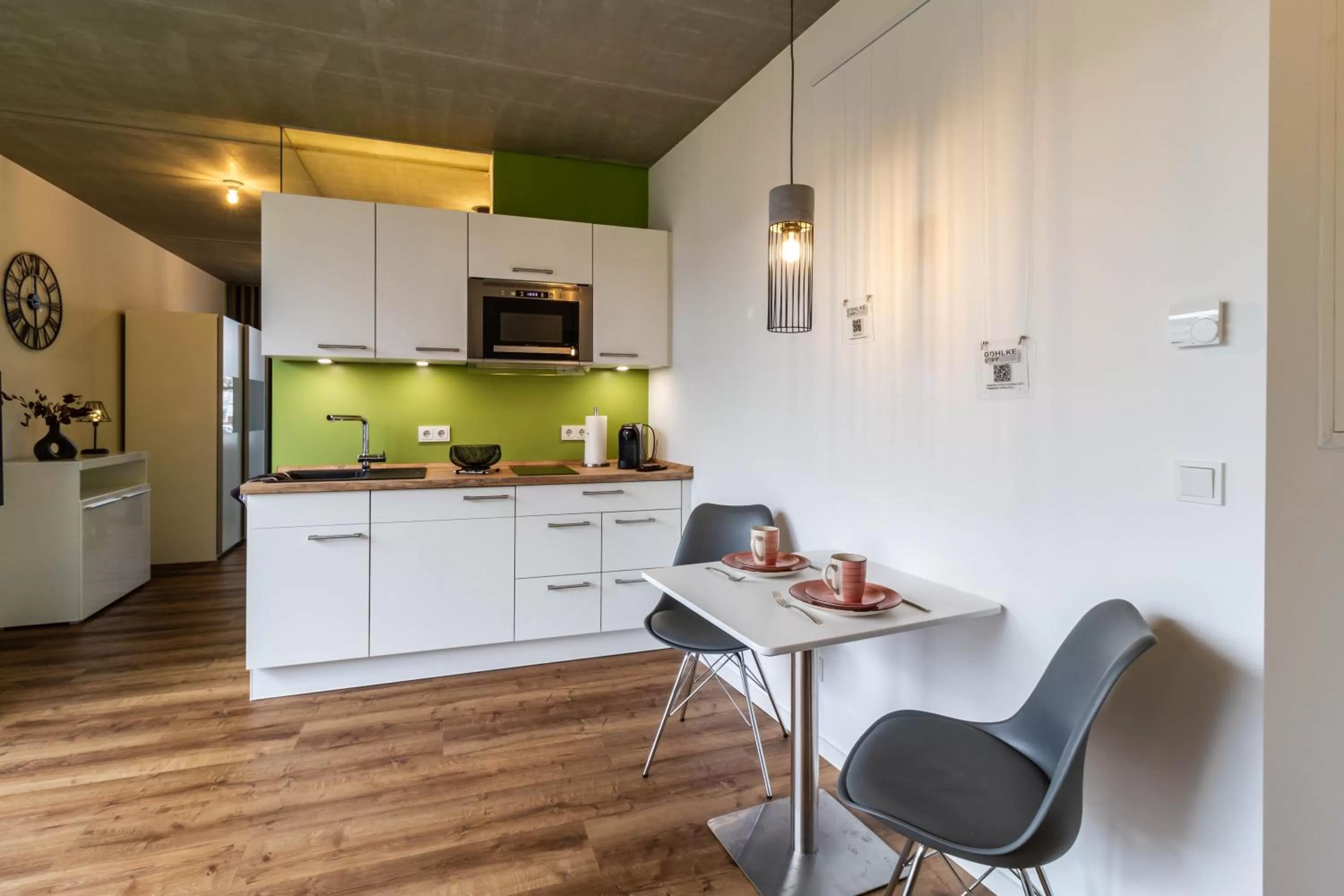 Kitchen or kitchenette in Gohlke L.O.F.T. Apartments