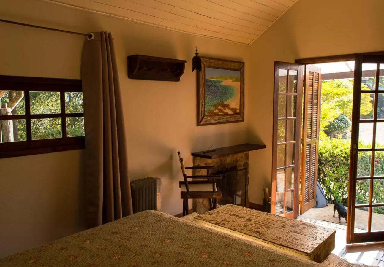 Balcony/Terrace, Seating Area in Pousada Vila Santa Barbara