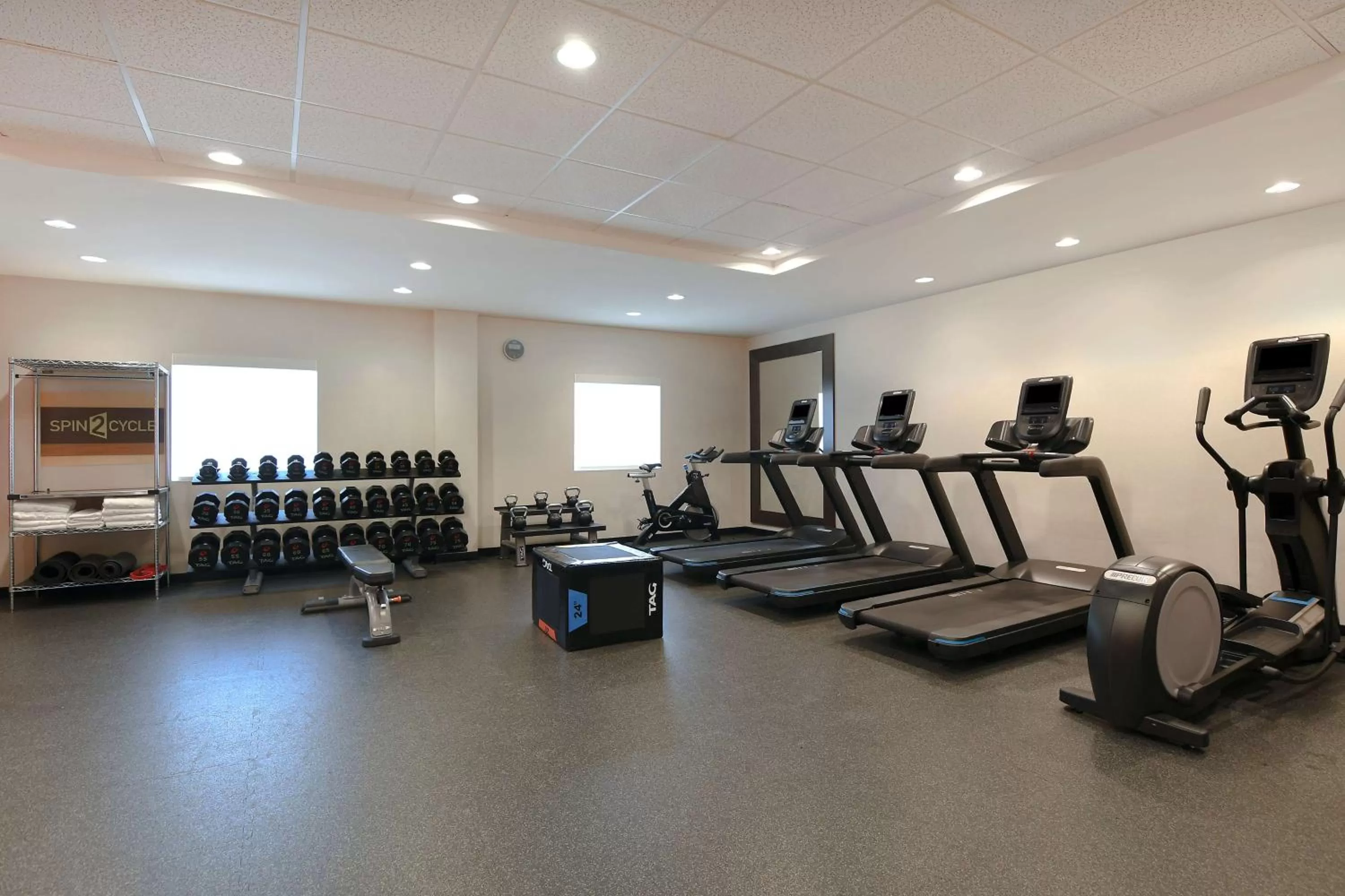 Fitness centre/facilities in Home2Suites by Hilton Augusta