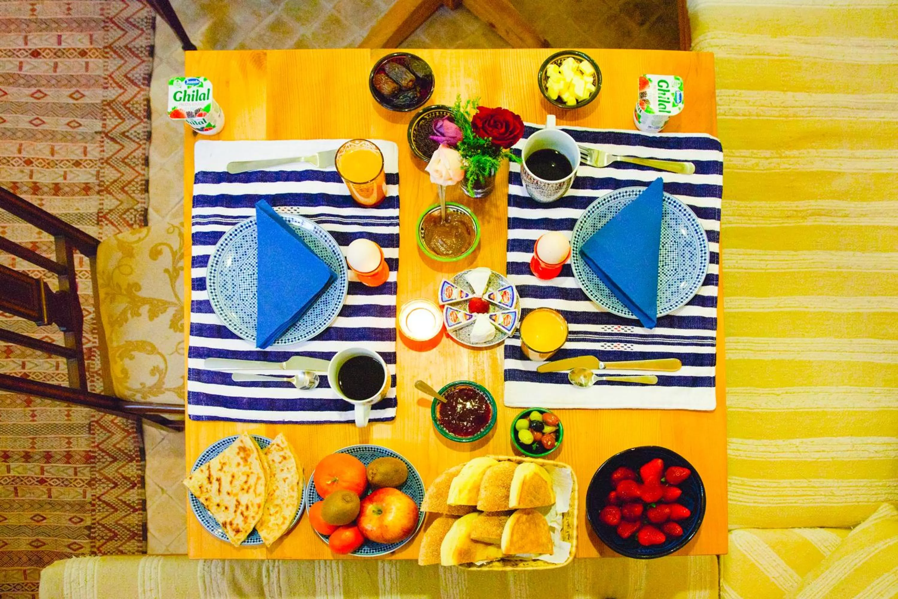 Food and drinks, Dining Area in Kasbah Rose