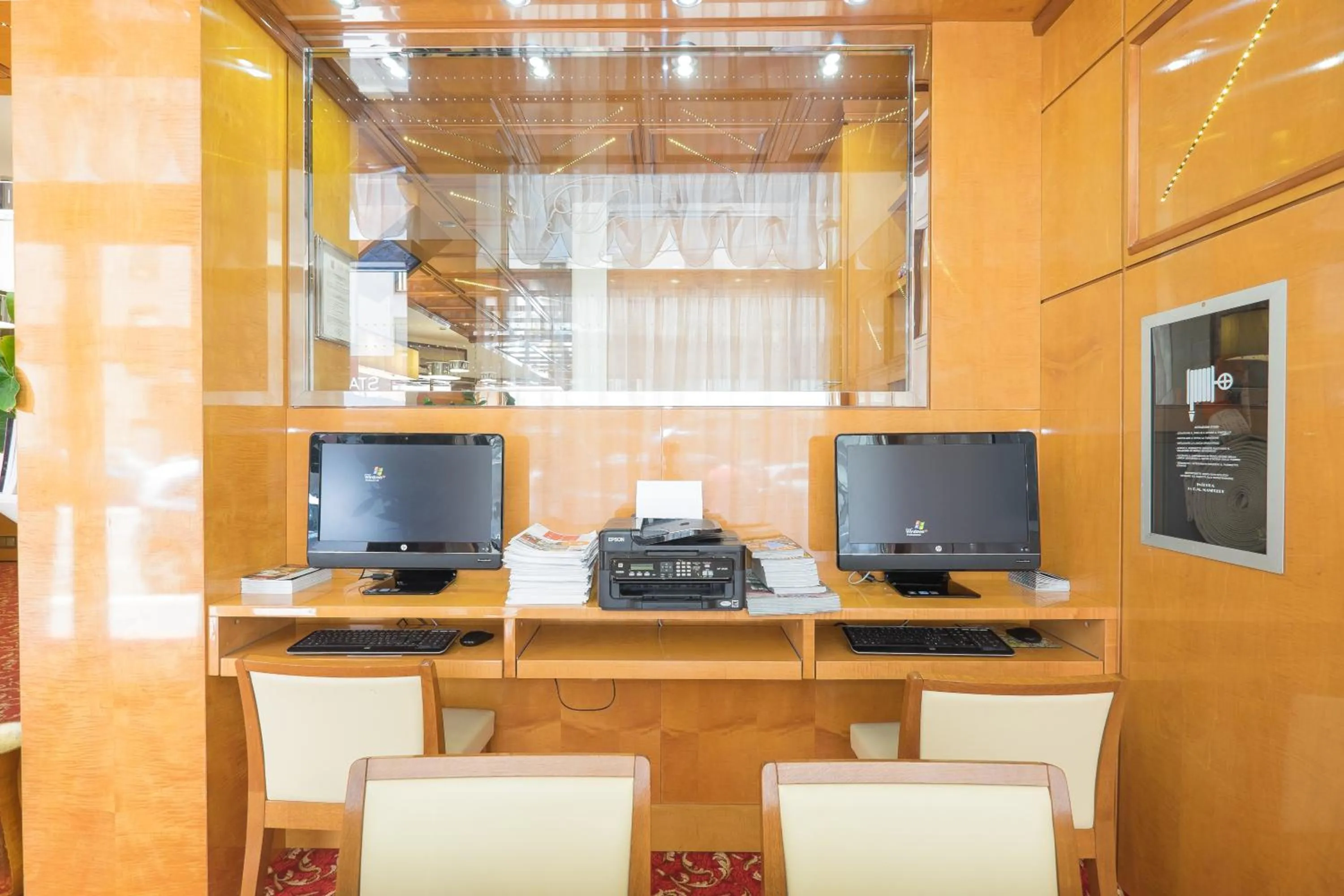 Lobby or reception in Hotel Teco