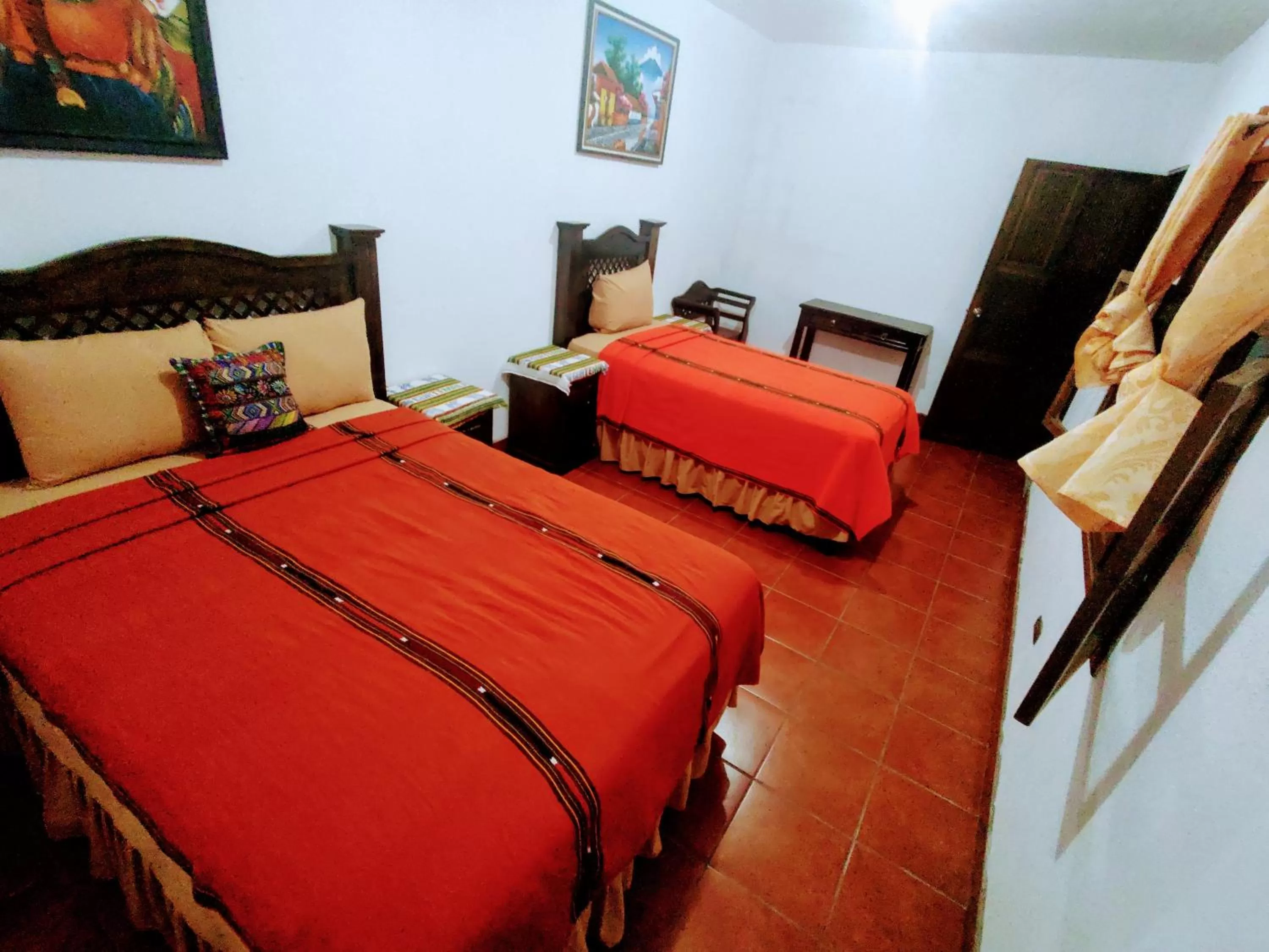 Bed in Francisco's rest house hotel