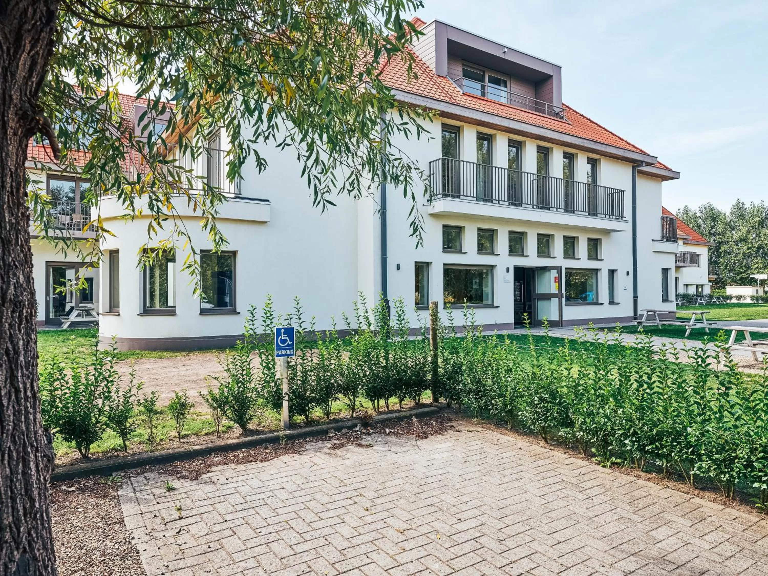 Facade/entrance in Holiday Suites Westende - Middelkerke