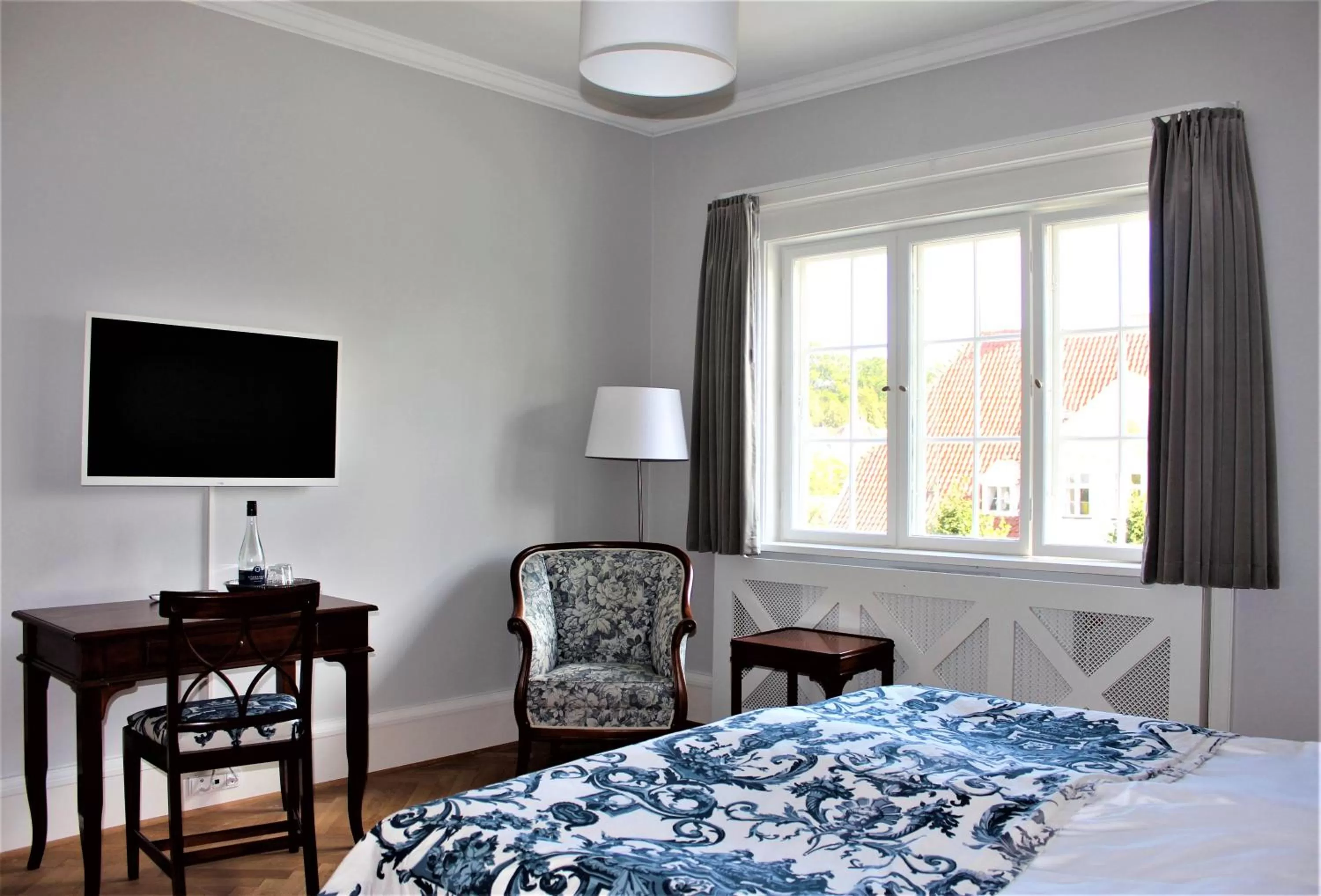 Bed in Hotel Fredensborg Store Kro