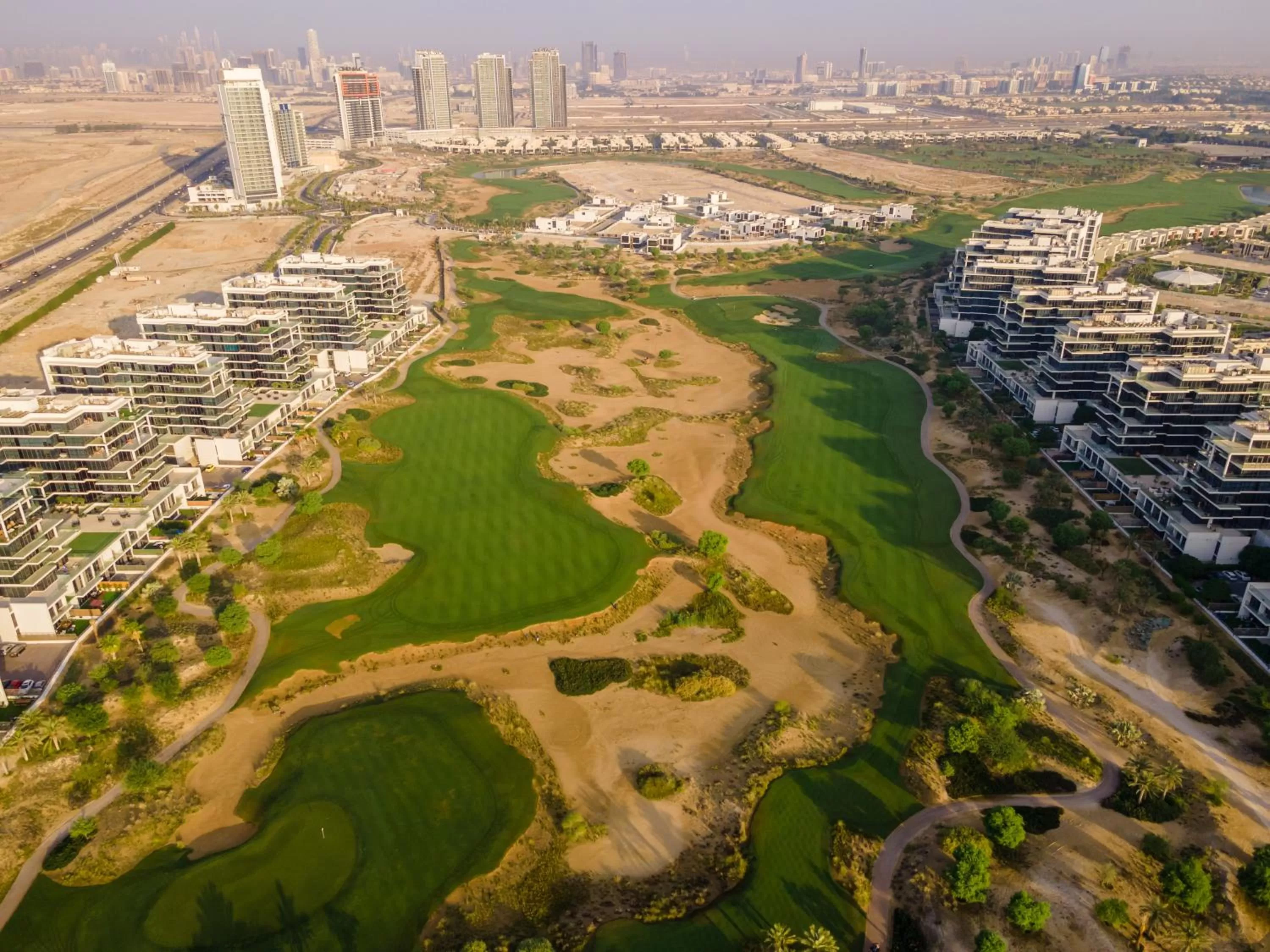Bird's eye view in Radisson Dubai Damac Hills
