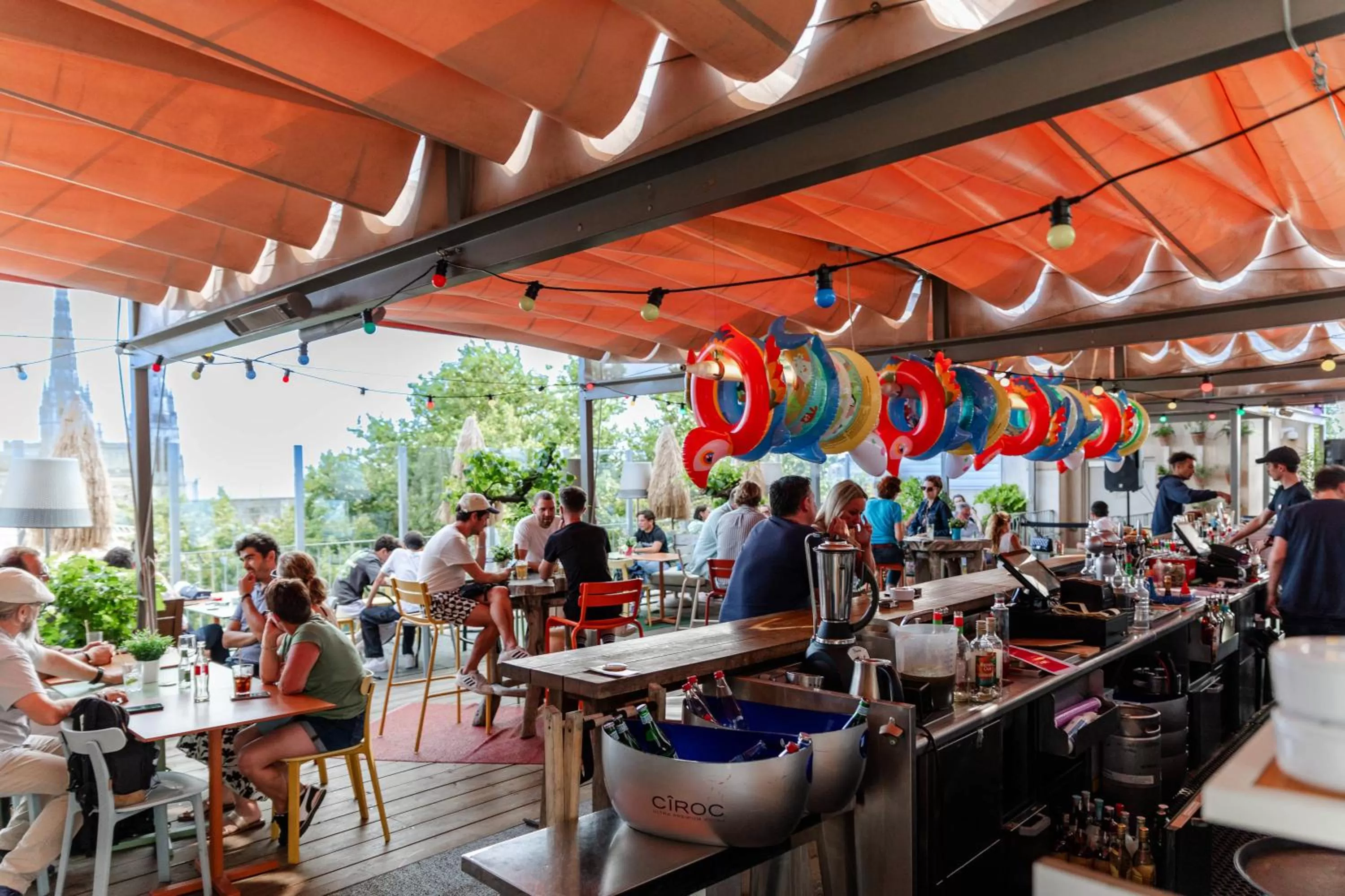 Restaurant/places to eat in Mama Shelter Bordeaux Centre