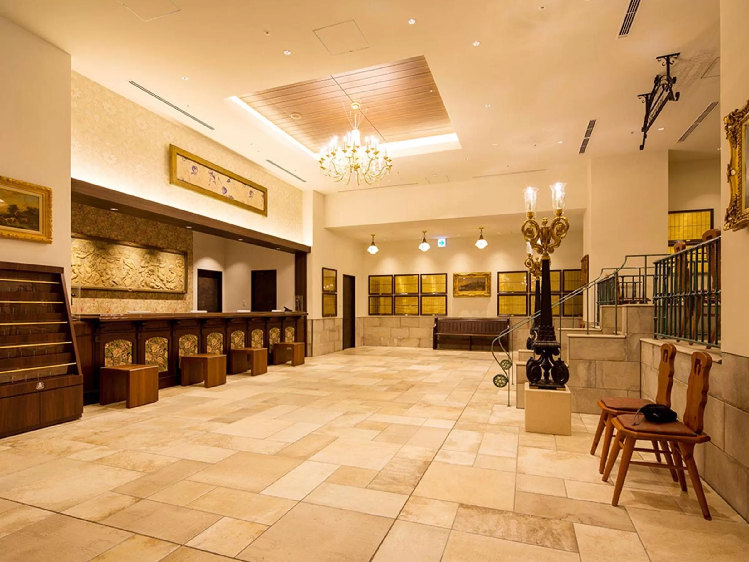 Lobby or reception in Hotel Monterey Kobe