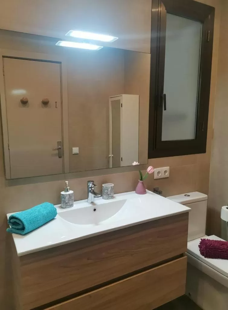 Bathroom in Valencia habitaciones