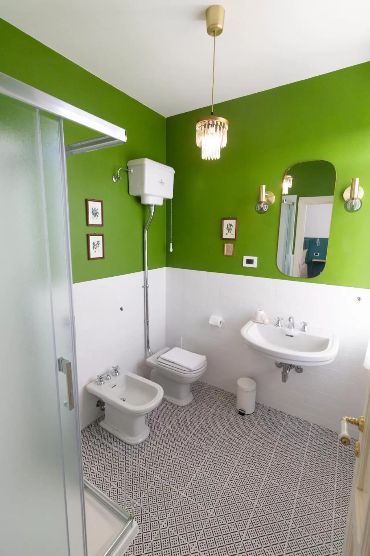 Bathroom in B&B Villa Ebe