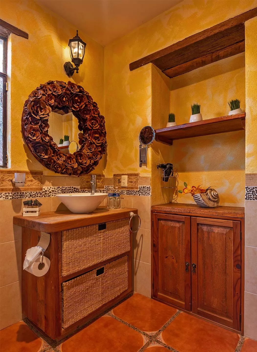 Bathroom in Eco Hotel Ixhi