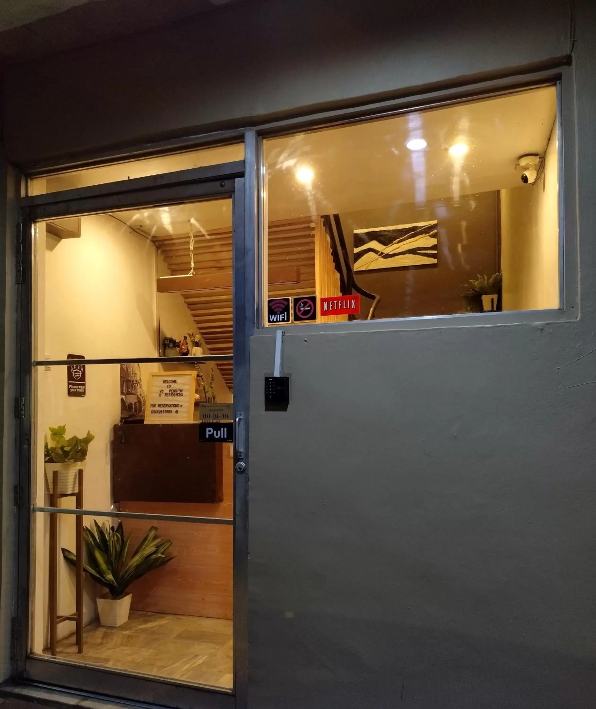 Facade/entrance in VG Pension and Residences