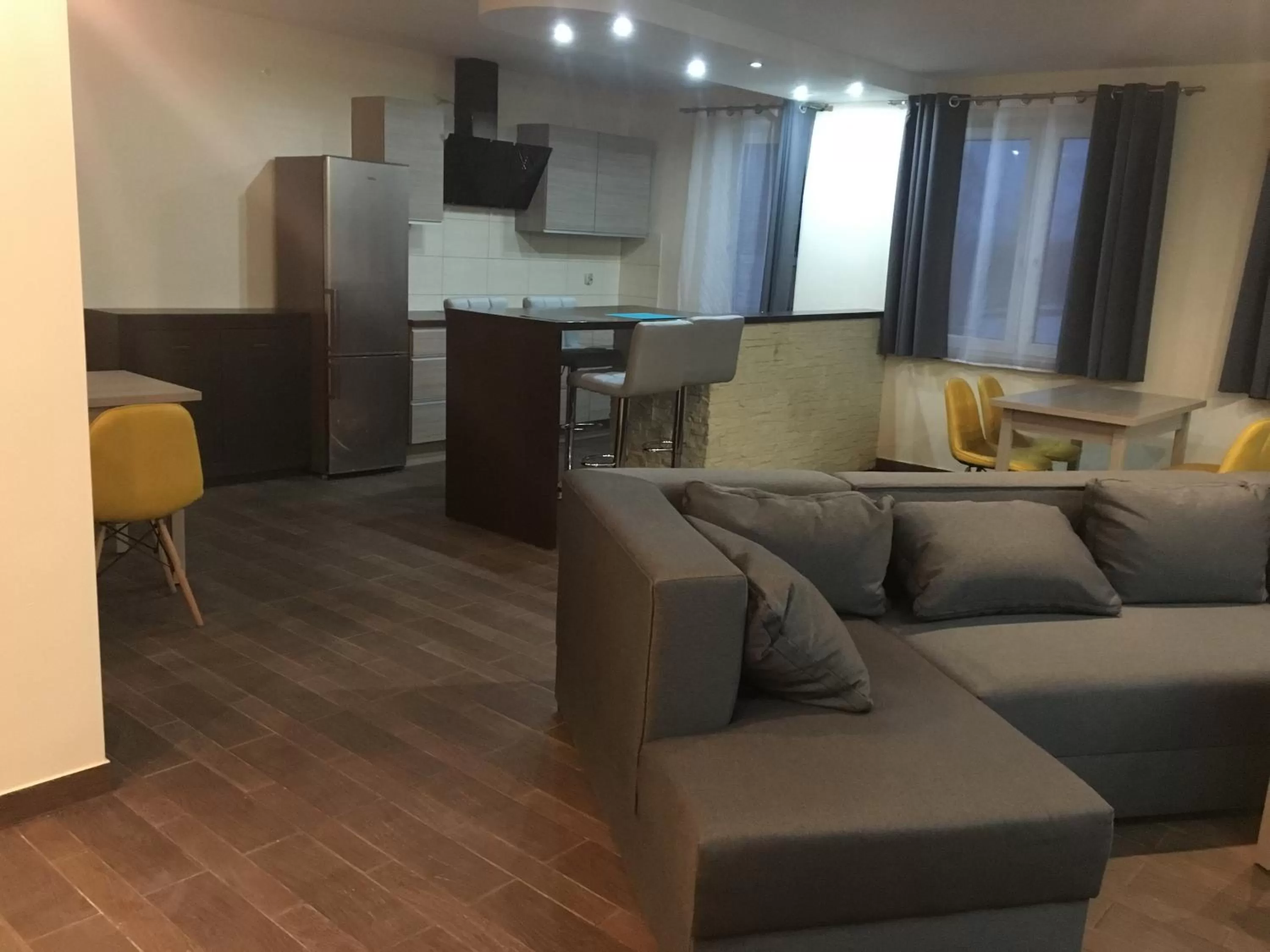 Kitchen or kitchenette in dask resort